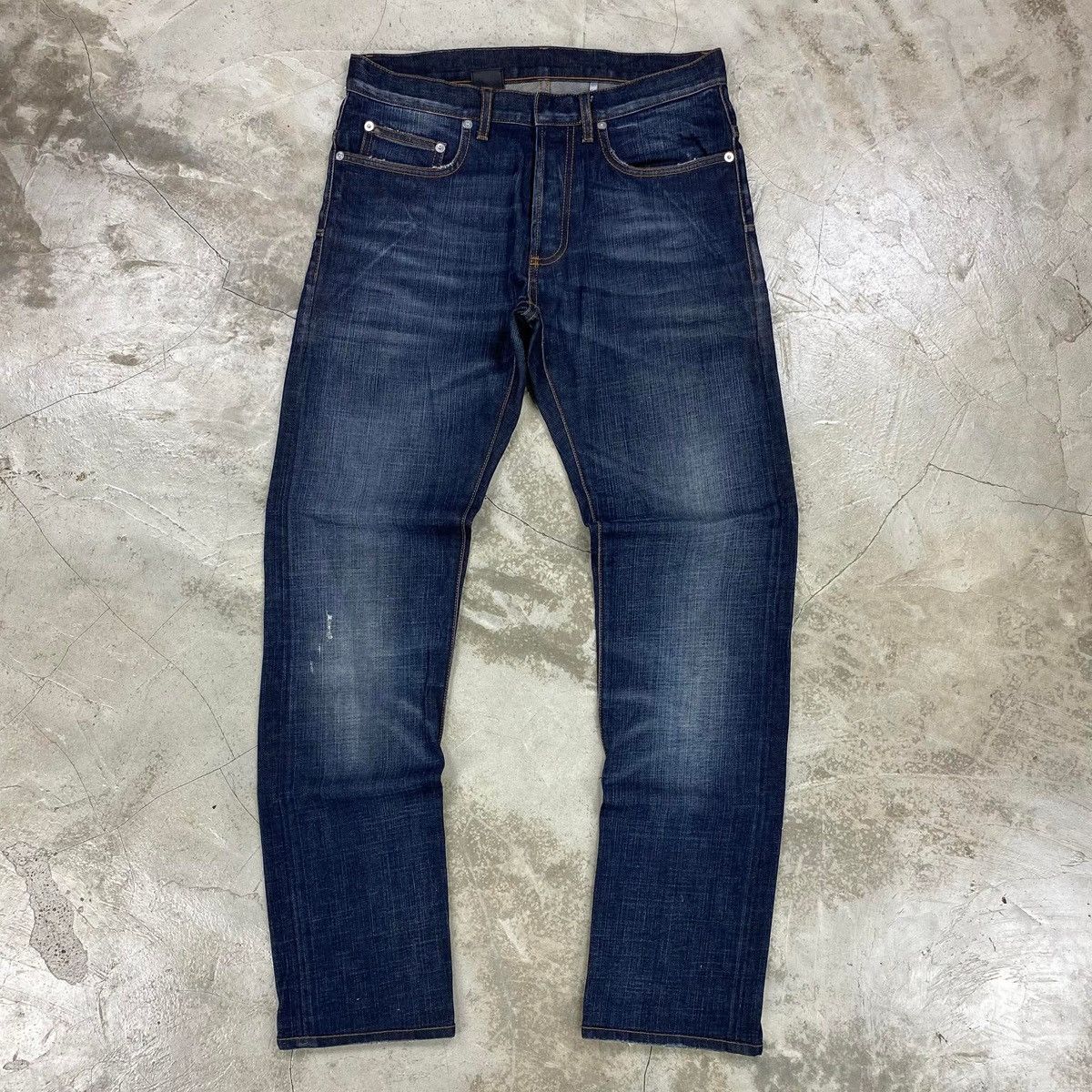 Dior FW2011 Kris Van Assche ‘JAKE’ Slim Stretch Denim Jeans Size US 29 - 4 Thumbnail