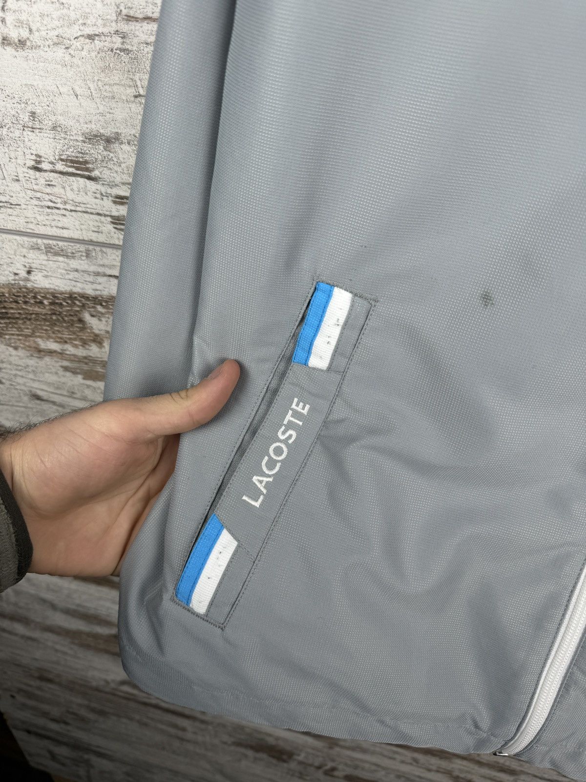 Lacoste × Vintage Mens Vintage Lacoste Track Jacket Olympic crazy 2k rare Size US M / EU 48-50 / 2 - 8 Thumbnail