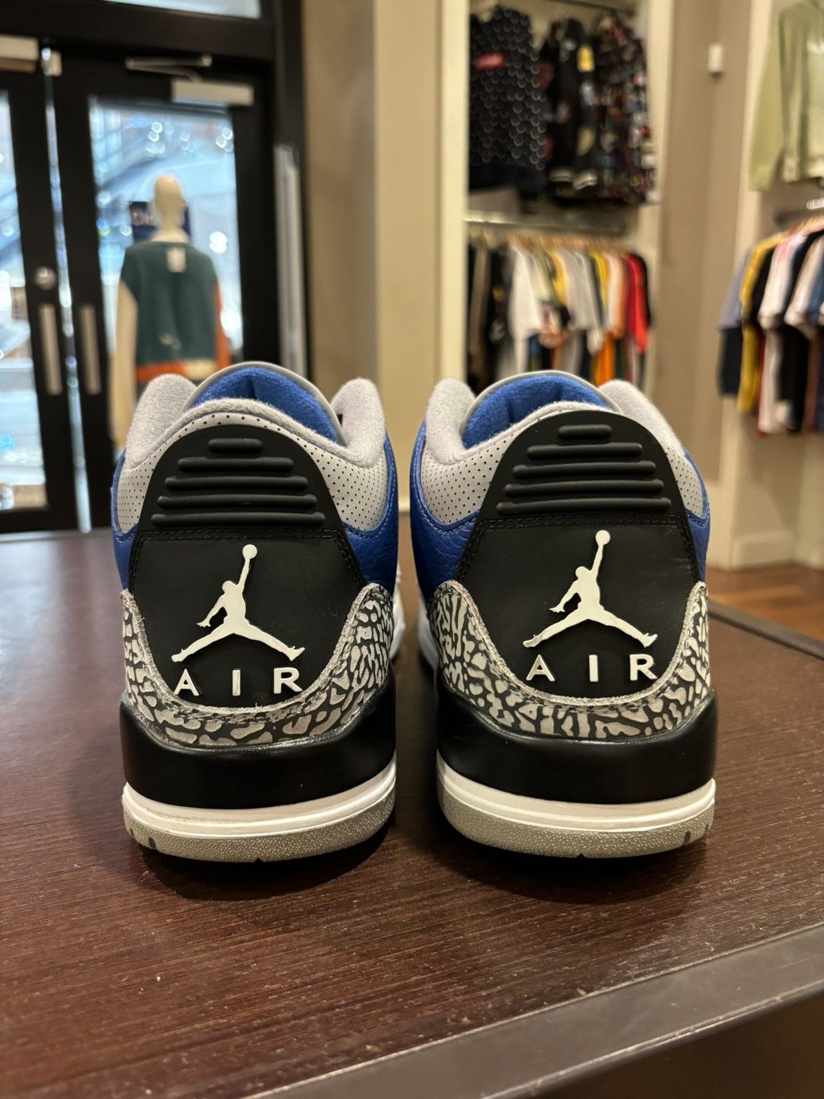 Jordan Brand Jordan 3 Retro Varsity Royal Cement Size US 11 / EU 44 - 6 Thumbnail