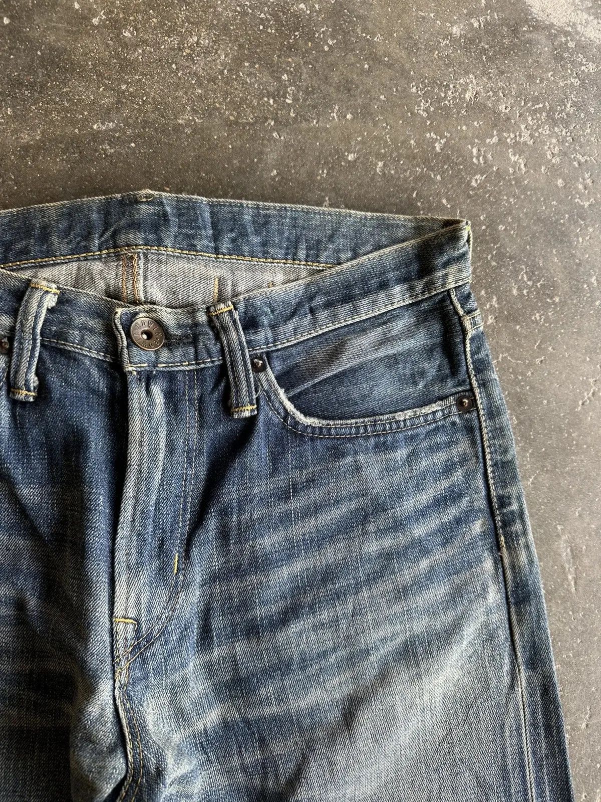 Vintage SEND OFFER🍁VINTAGE EDWIN JEANS REDLINE/SELVEDGE DENIM PANTS Size US 30 / EU 46 - 5 Thumbnail