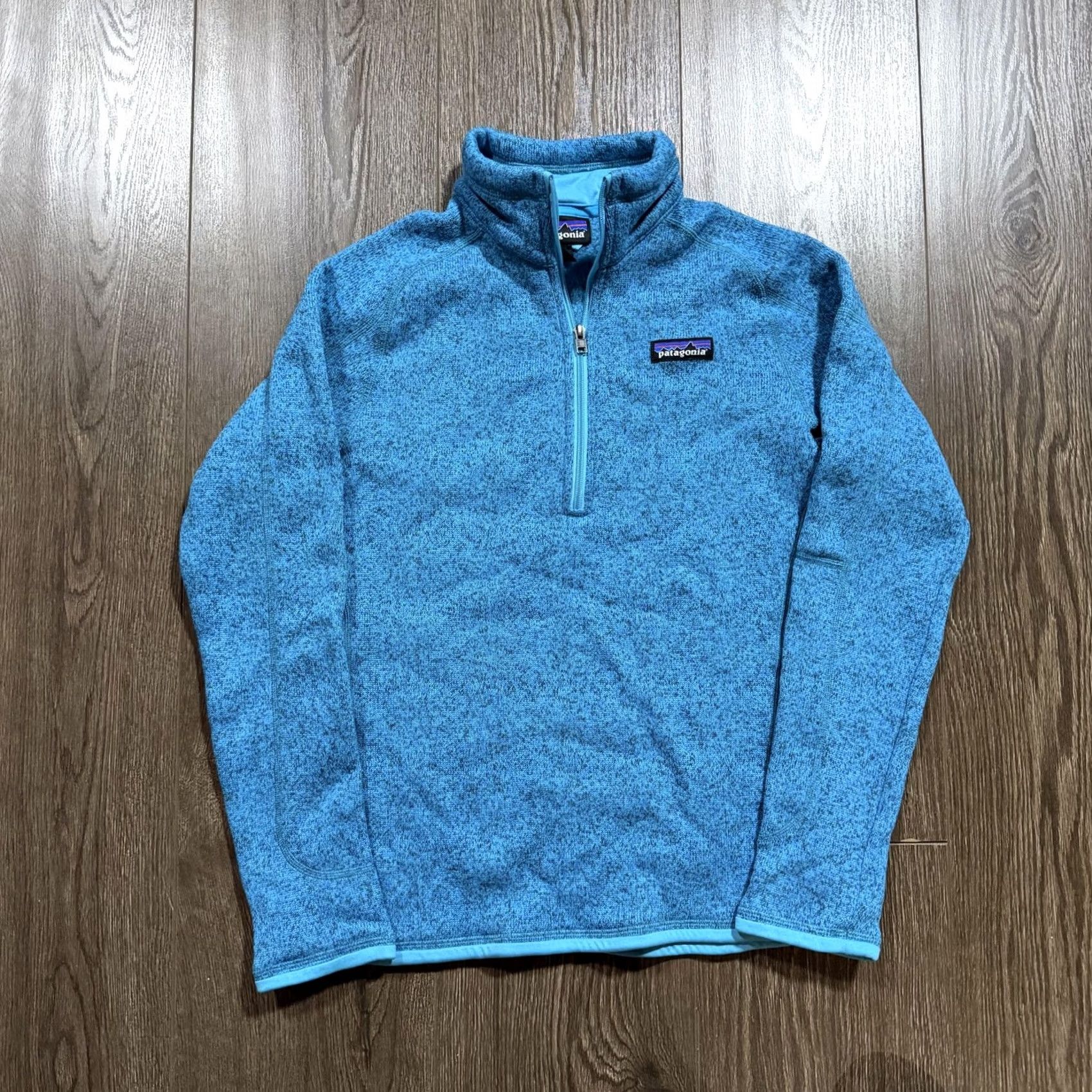 Patagonia Patagonia Better Sweater Fleece Pullover Womens Small Blue 1/4 Zip Cozy Size S / US 4 / IT 40 - 3 Thumbnail