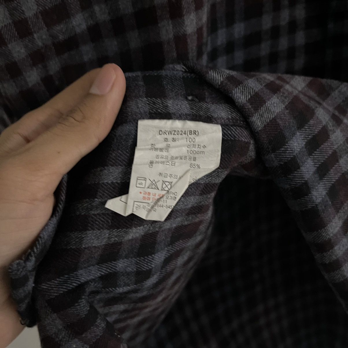 Japanese Brand Gent Homme - LS Check Button Up Shirt Size US L / EU 52-54 / 3 - 5 Thumbnail