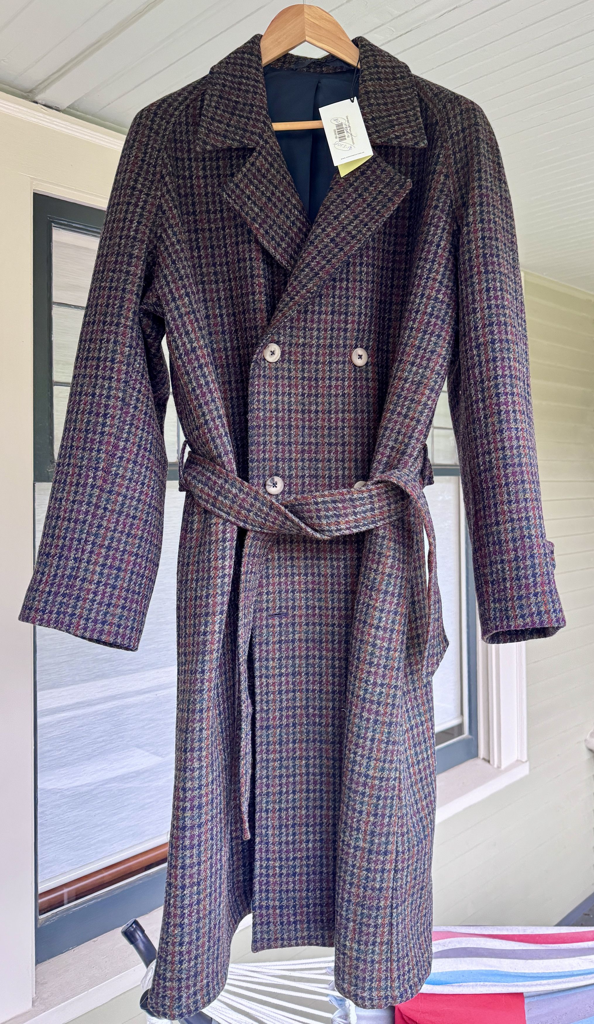 De Bonne Facture Granddad coat in Harris tweed Size US M / EU 48-50 / 2 - 1 Thumbnail