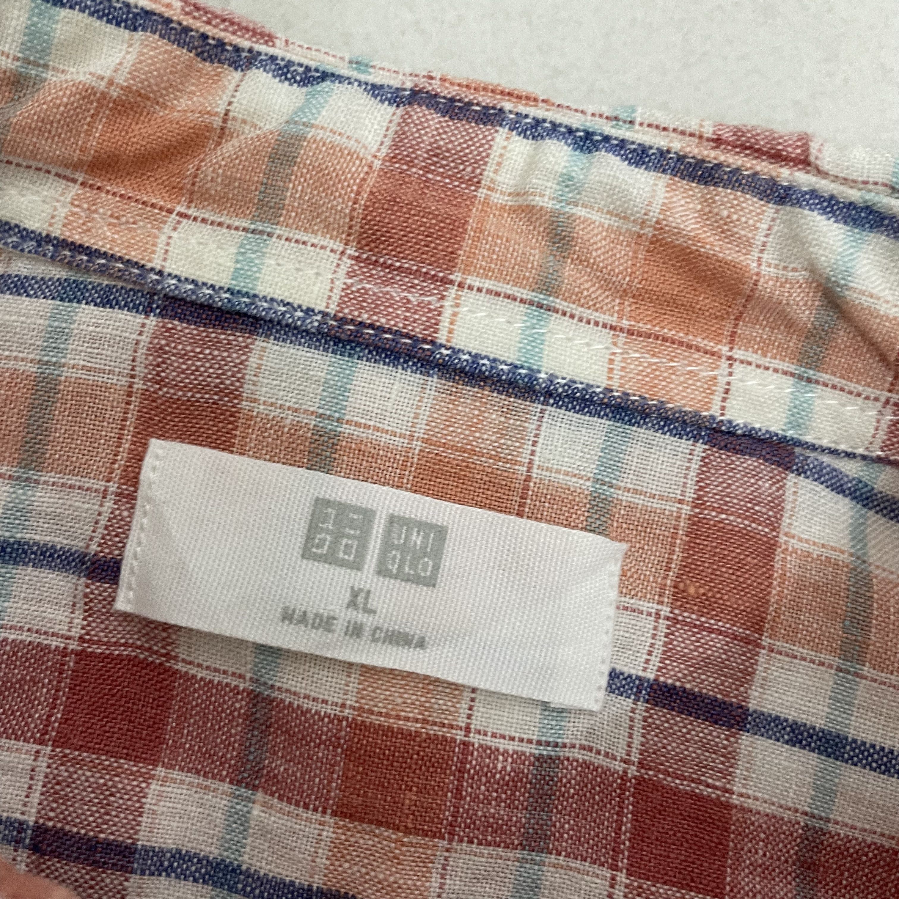 Japanese Brand × Uniqlo ⭐️SALE⭐️ [XL] UNIQLO LINEN COTTON SHIRT Size US XL / EU 56 / 4 - 4 Thumbnail