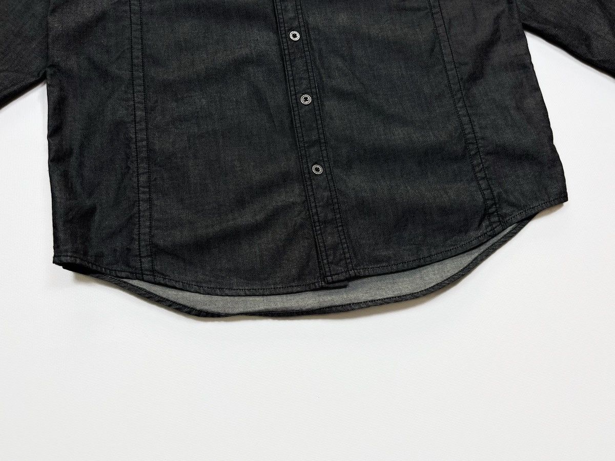 Harley Davidson Harley Davidson Denim Shirt Men's Size L Black Long Sleeve Size US L / EU 52-54 / 3 - 3 Thumbnail