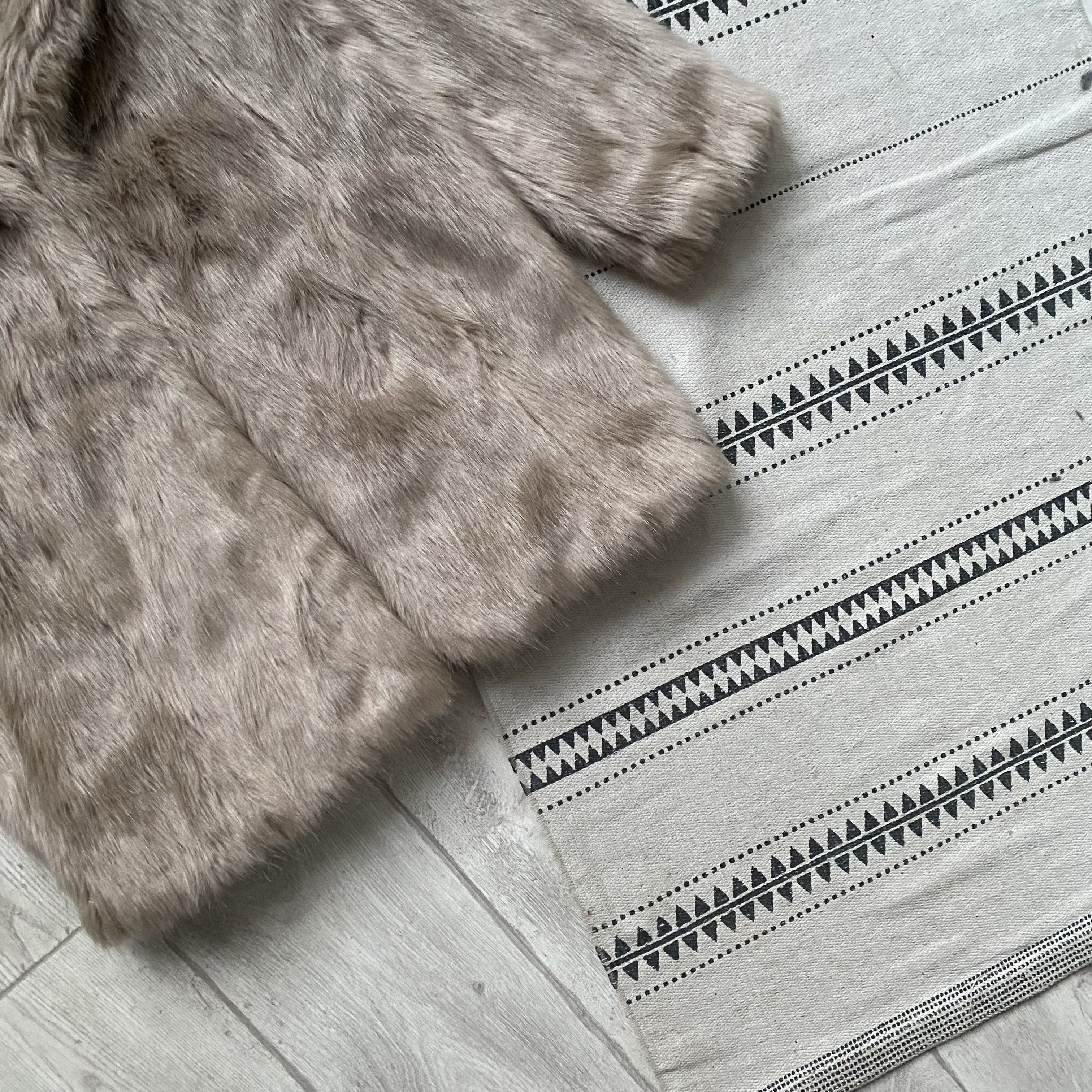 Hysteric Glamour Vintage 2000s Y2K Faux fur coat Japanese Avant-garde Size M / US 6-8 / IT 42-44 - 8 Thumbnail