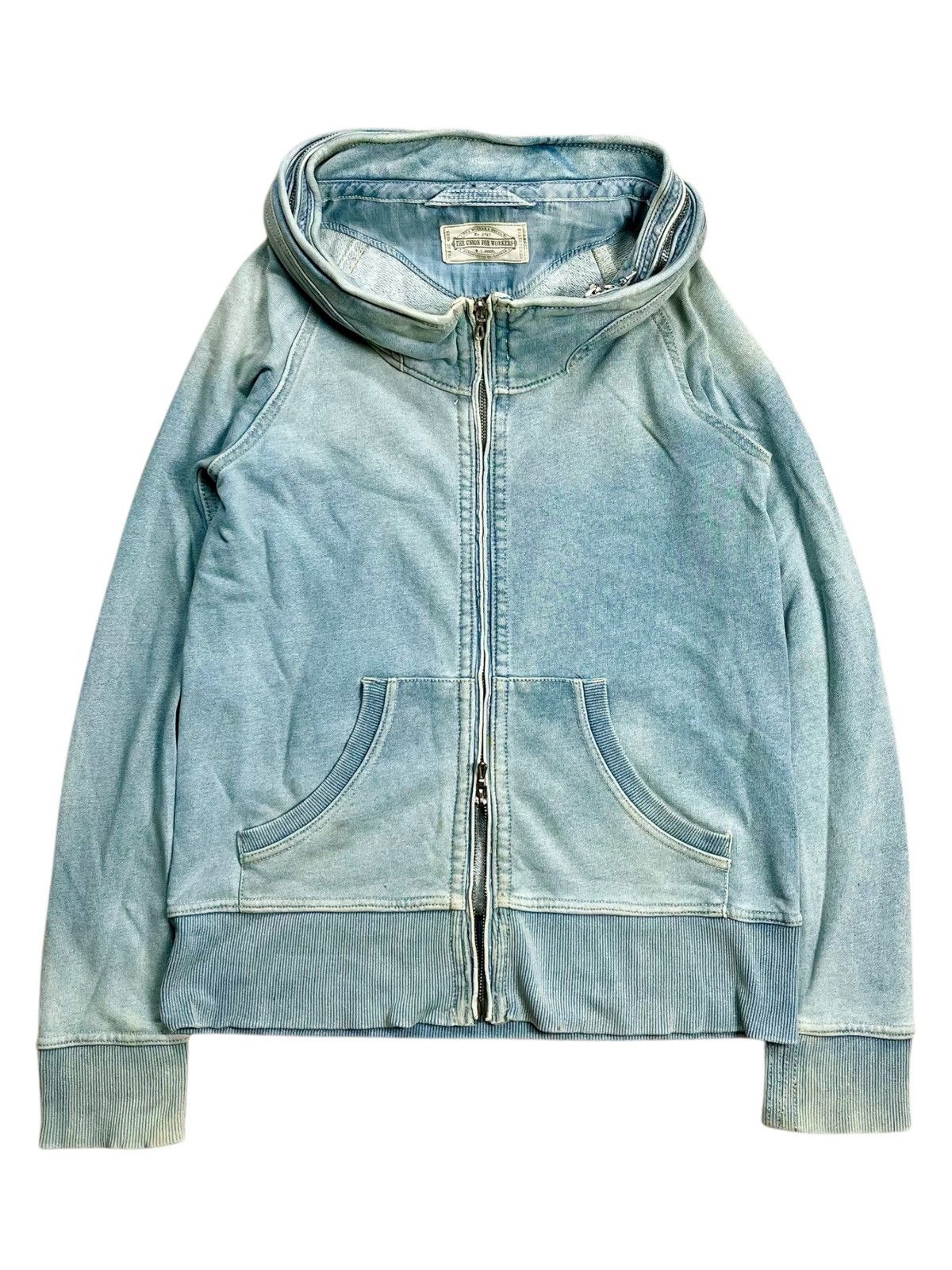 If Six Was Nine 2000s G.O.A - Blue Washed Bono Jacket Size US M / EU 48-50 / 2 - 3 Thumbnail