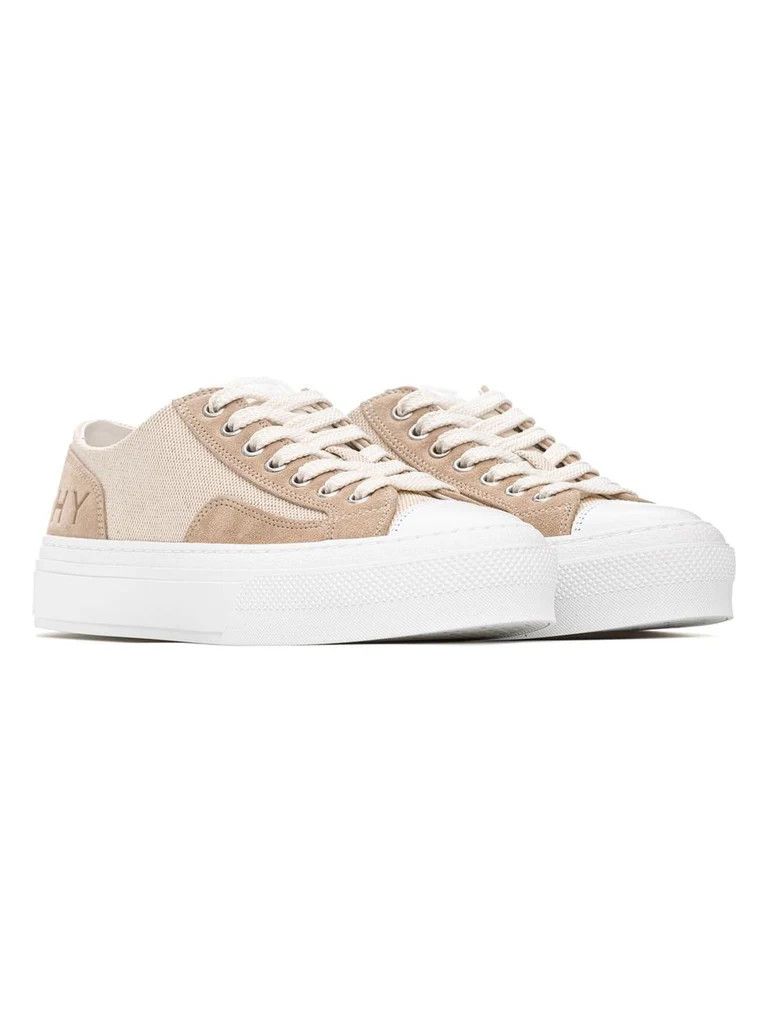 Givenchy o1w1db10525 City Low Top Sneakers in White Size US 8 / IT 38 - 2 Thumbnail
