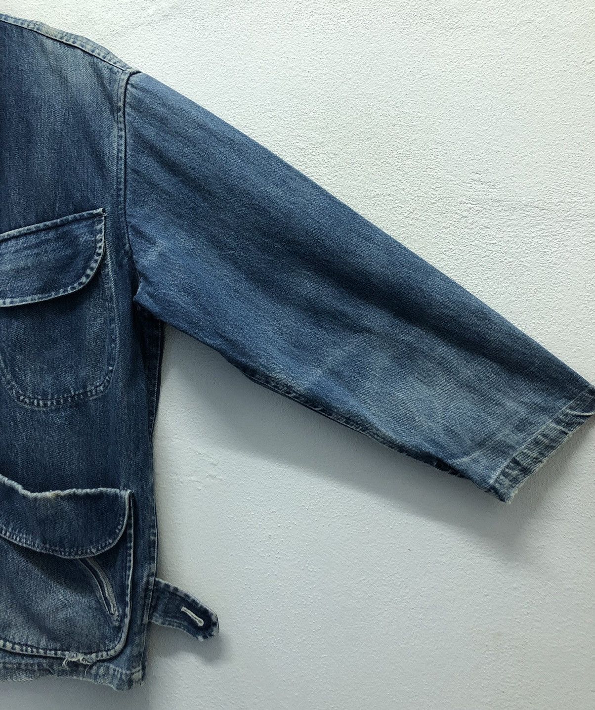 Japanese Brand × Vintage Vintage Demob Men Denim Jacket Size US XL / EU 56 / 4 - 4 Thumbnail