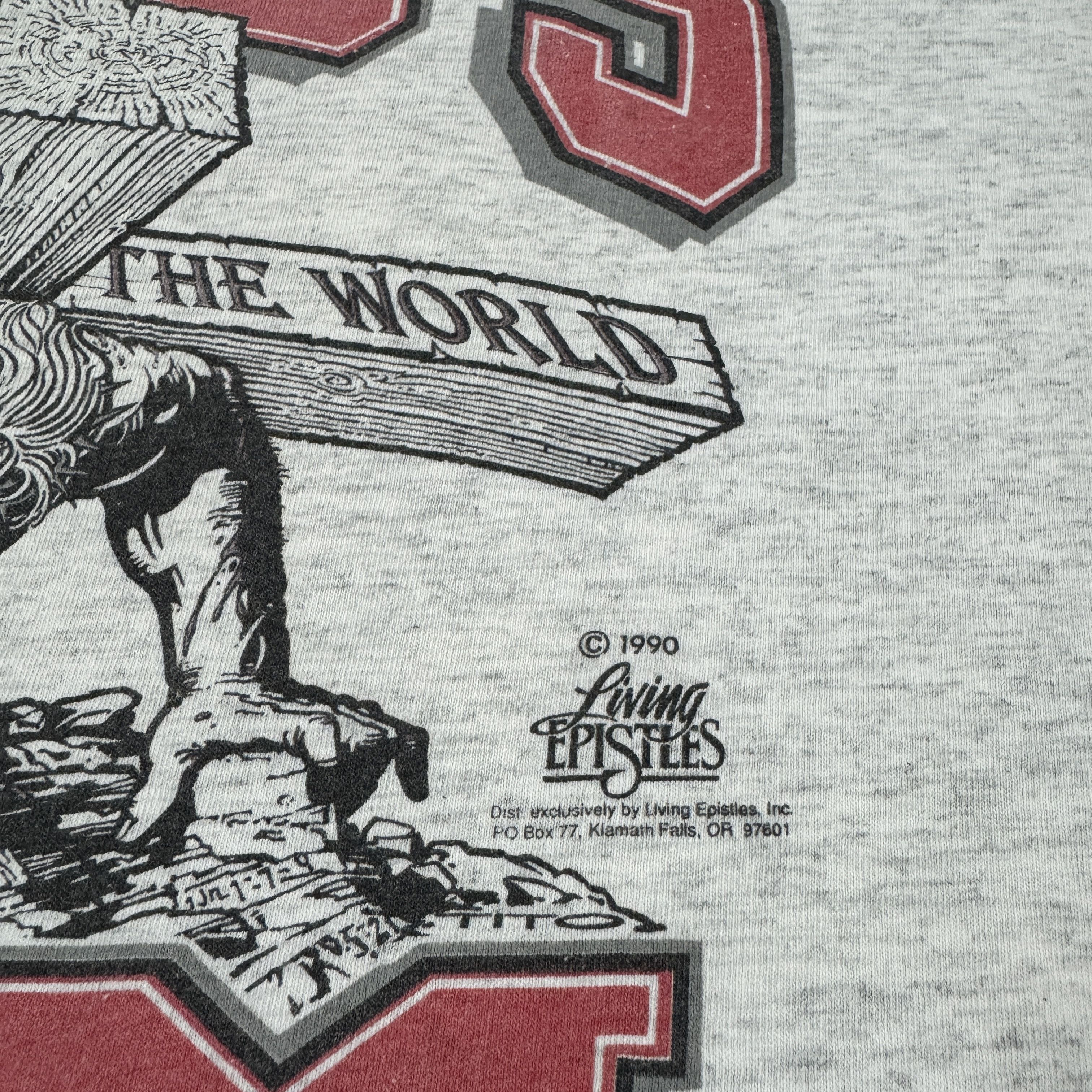 Vintage Vintage Jesus Lord's Gym Longsleeve Size US L / EU 52-54 / 3 - 7 Thumbnail