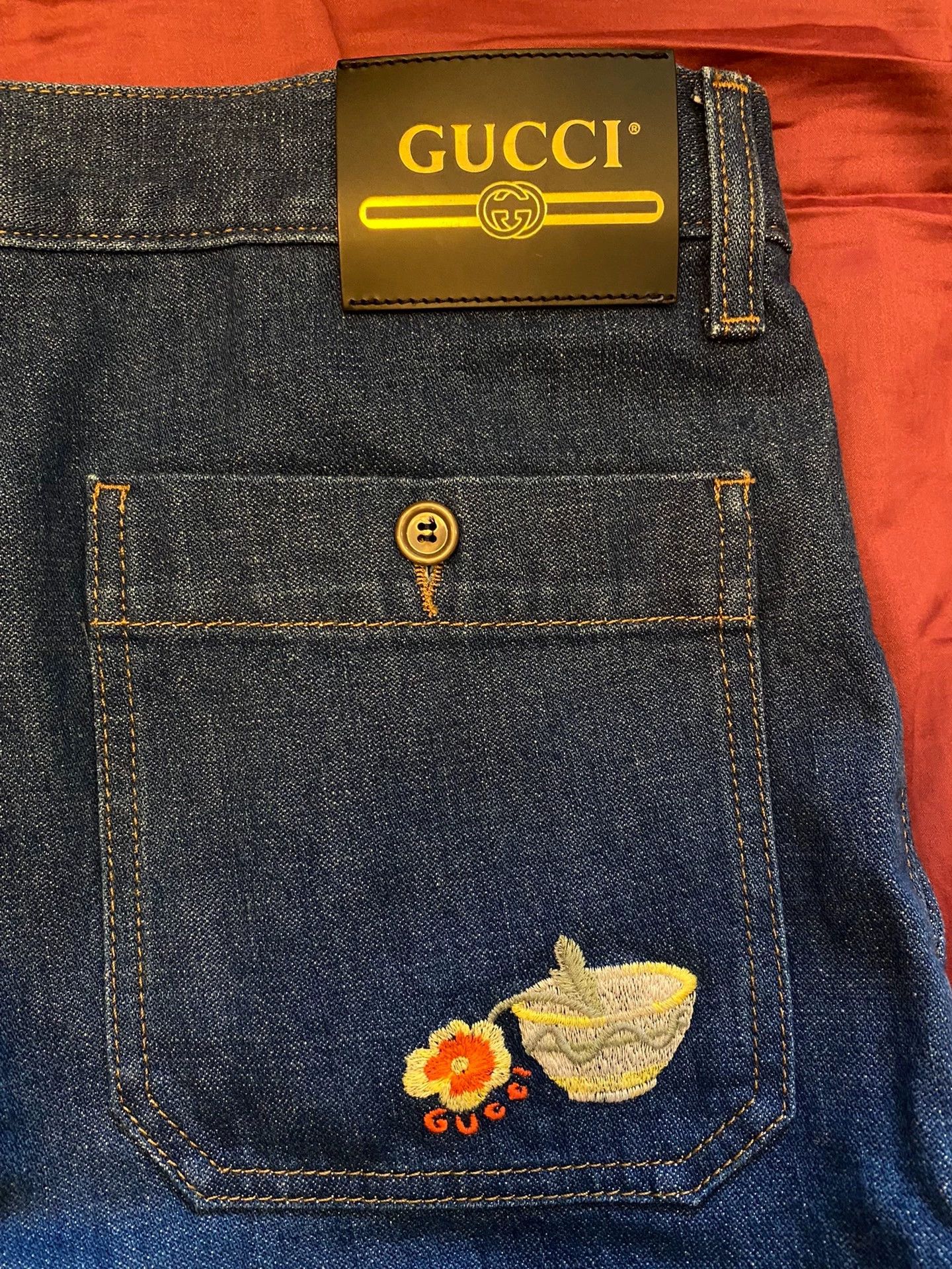 Gucci GUCCI Denim Shorts Size 48 New Authentic Size US 32 / EU 48 - 4 Thumbnail