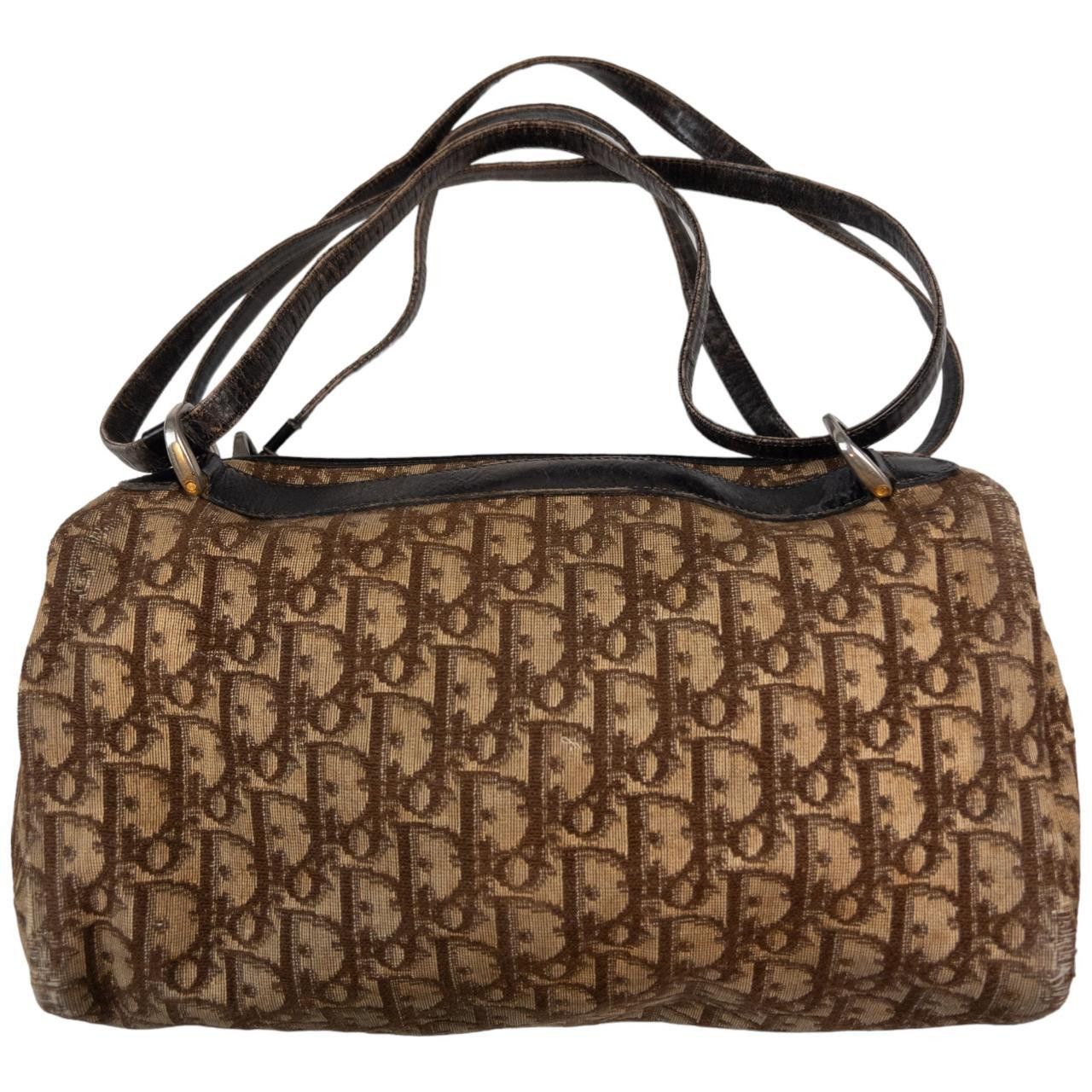 Dior Vintage Dior Monogram Shoulder Bag Size ONE SIZE - 1 Thumbnail