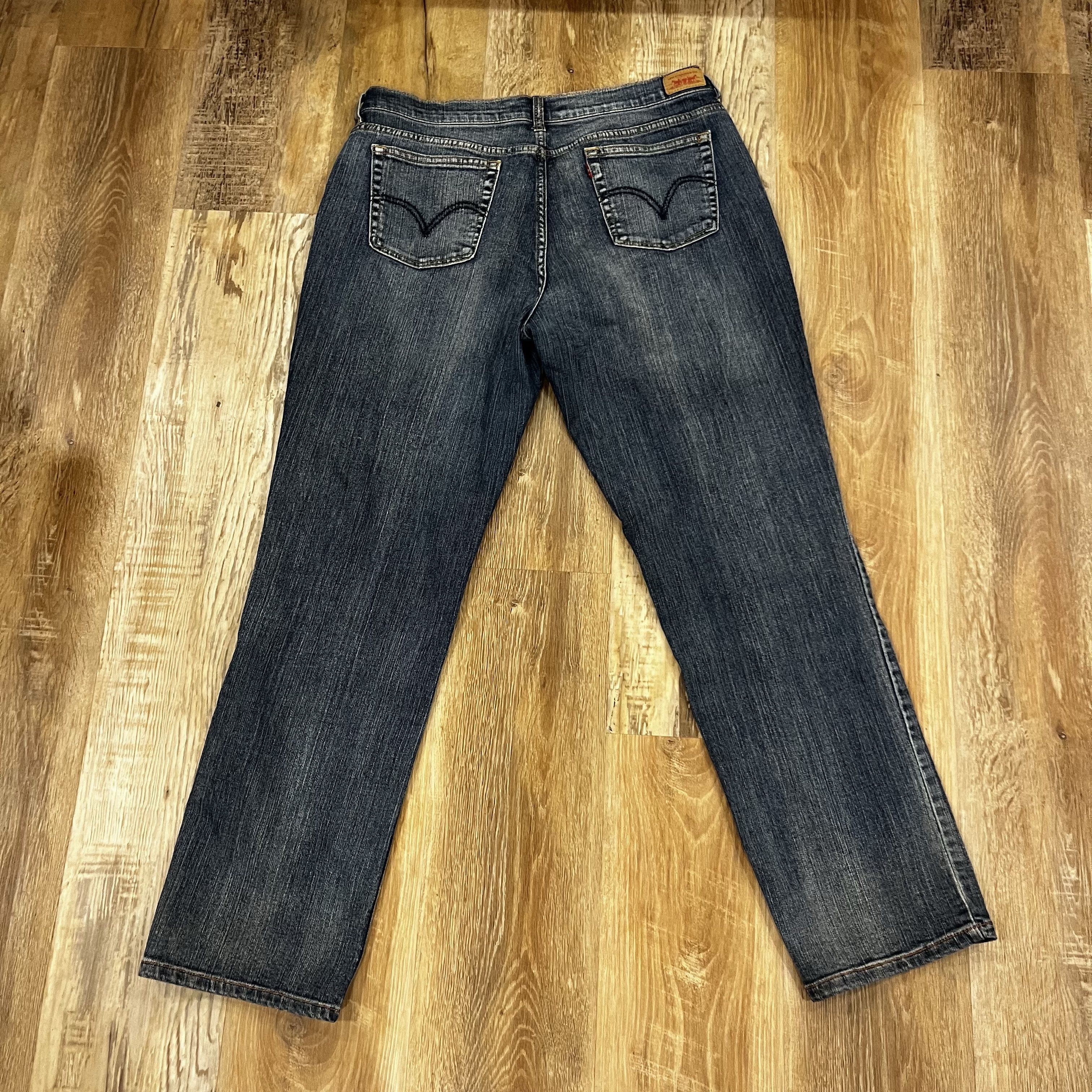 Levi's Levi’s Straight-Leg Stretch Jeans Size 28" / US 6 / IT 42 - 3 Thumbnail
