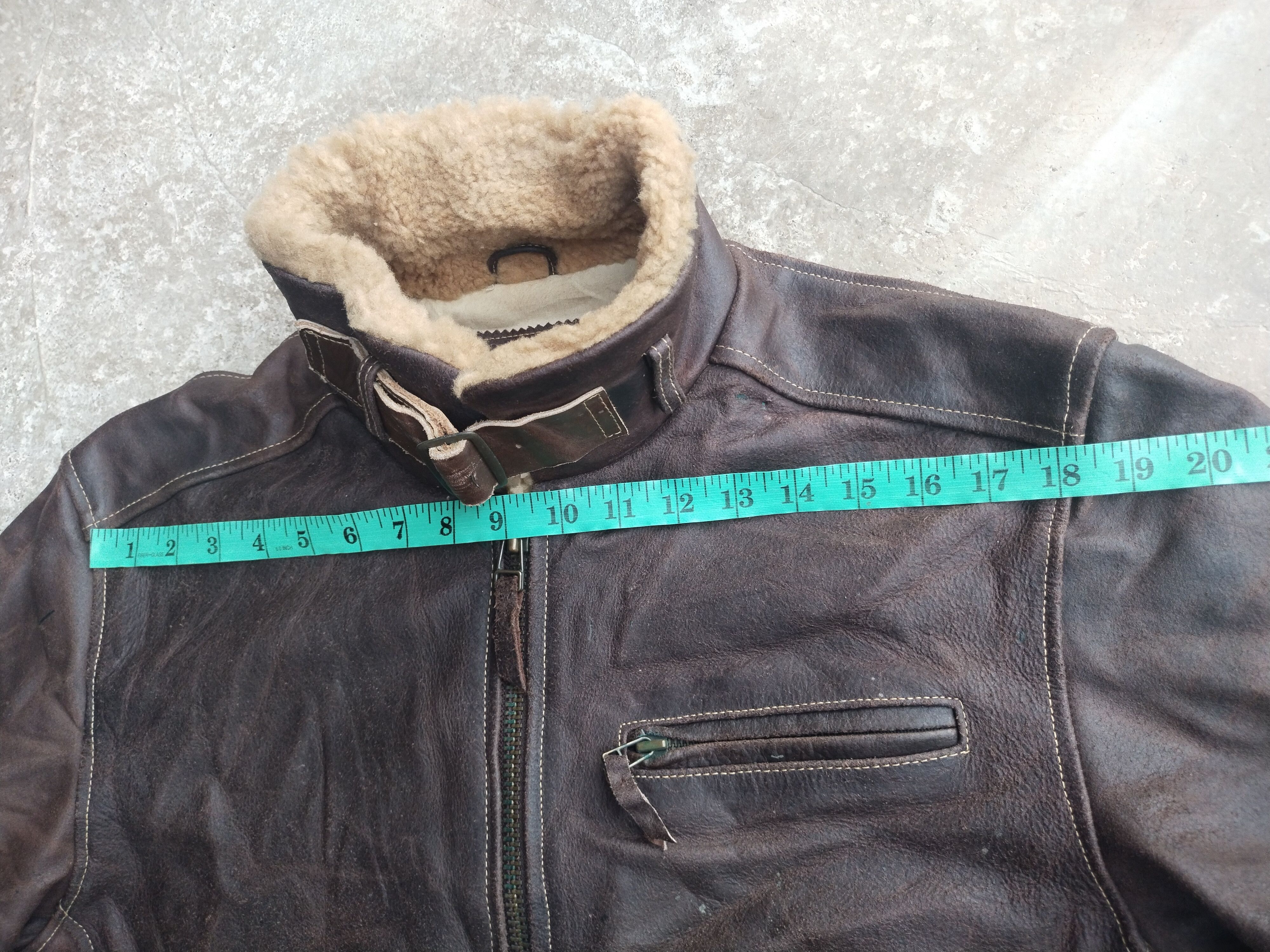 Harley Davidson Vintage C-OS 1957 Harley Davidson Motorcycle Champ Leather Size US L / EU 52-54 / 3 - 18 Thumbnail