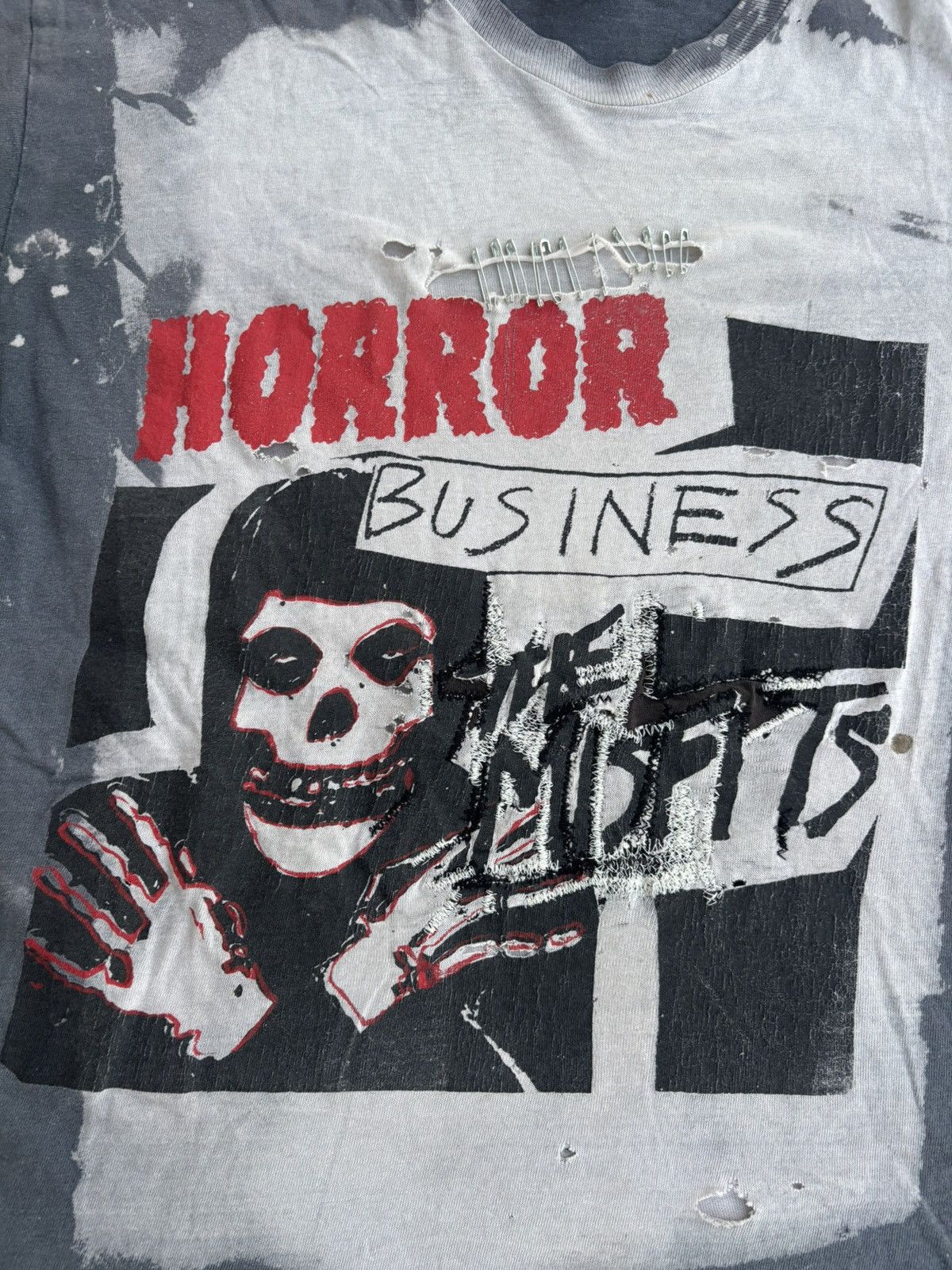 Band Tees Vintage 80s Misfits Mosquitohead Style T Shirt Size US L / EU 52-54 / 3 - 3 Thumbnail