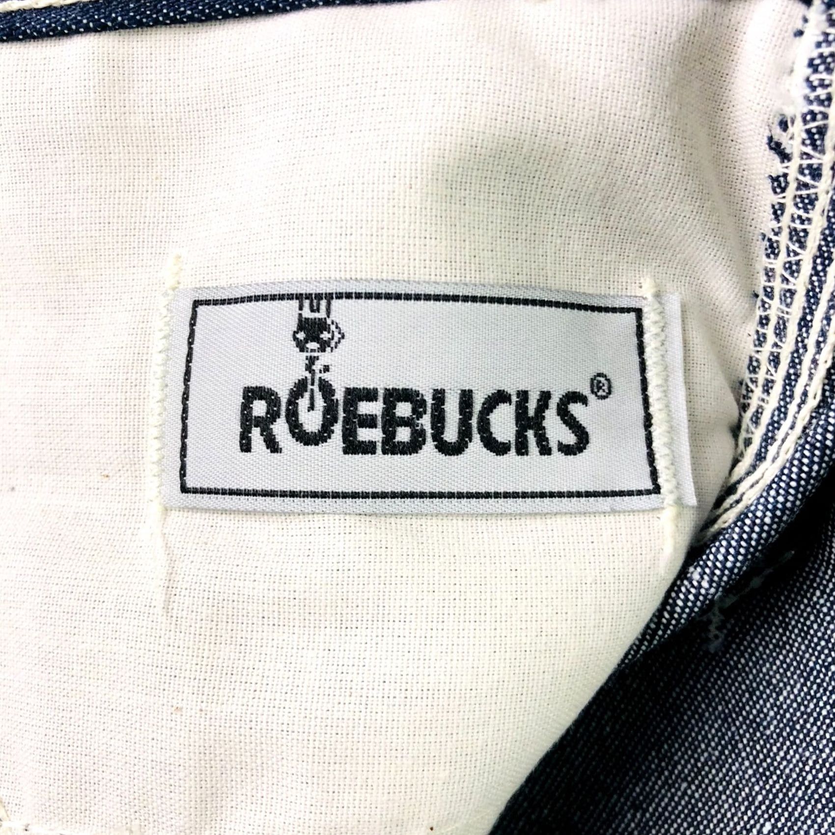 Sears VINTAGE Sears Roebuck Carpenter Jeans Mens Dark Wash Blue 38x30 Relaxed Size US 38 / EU 54 - 4 Thumbnail