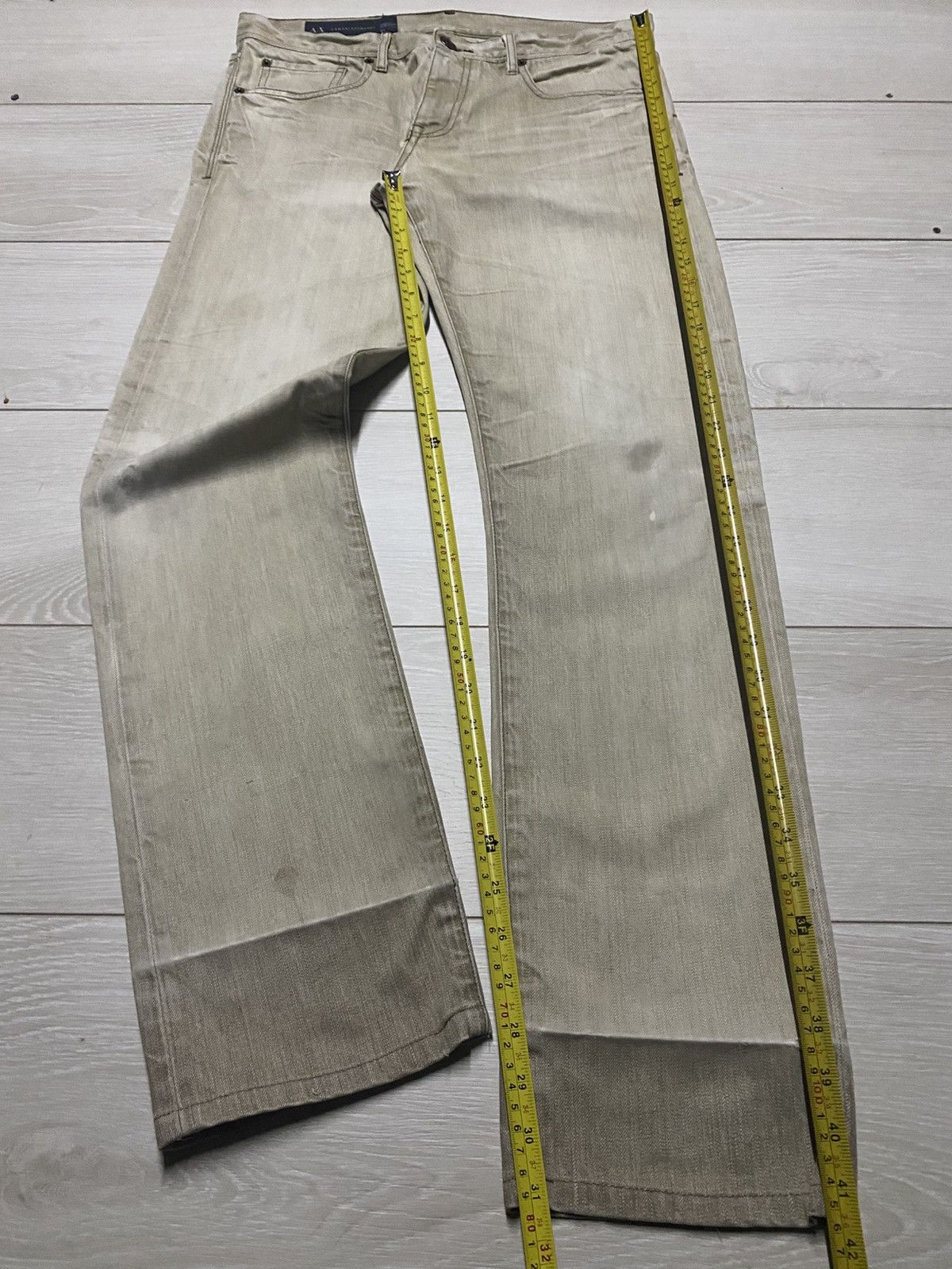 Armani Exchange Vintage Armani Exchange Slim fit Jeans Size US 33 - 14 Thumbnail