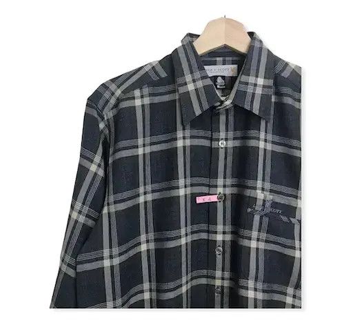 Lyle & Scott Lyle & Scott Plaid Tartan Flannel Shirt Button Up Size US M / EU 48-50 / 2 - 3 Thumbnail
