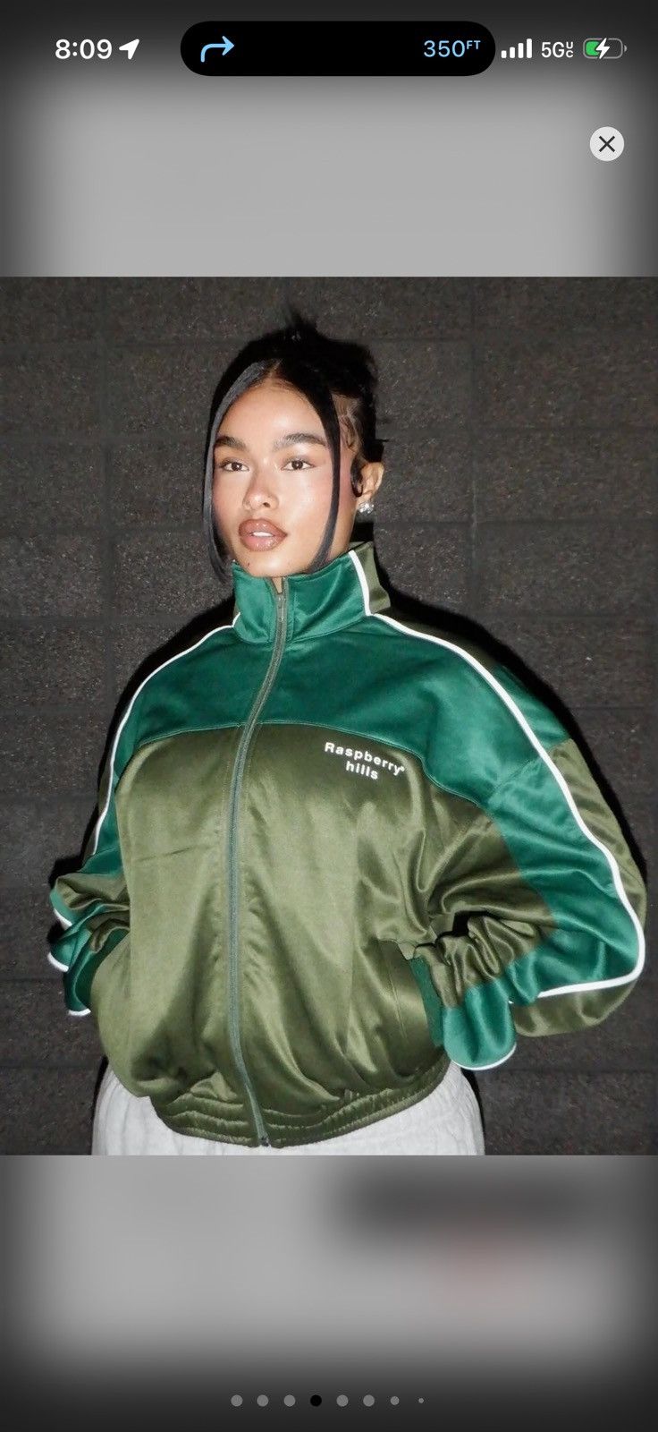 The GV Gallery GV Gallery Green Diggy Simmons Track Jacket Raspberry Size S Size US S / EU 44-46 / 1 - 2 Thumbnail