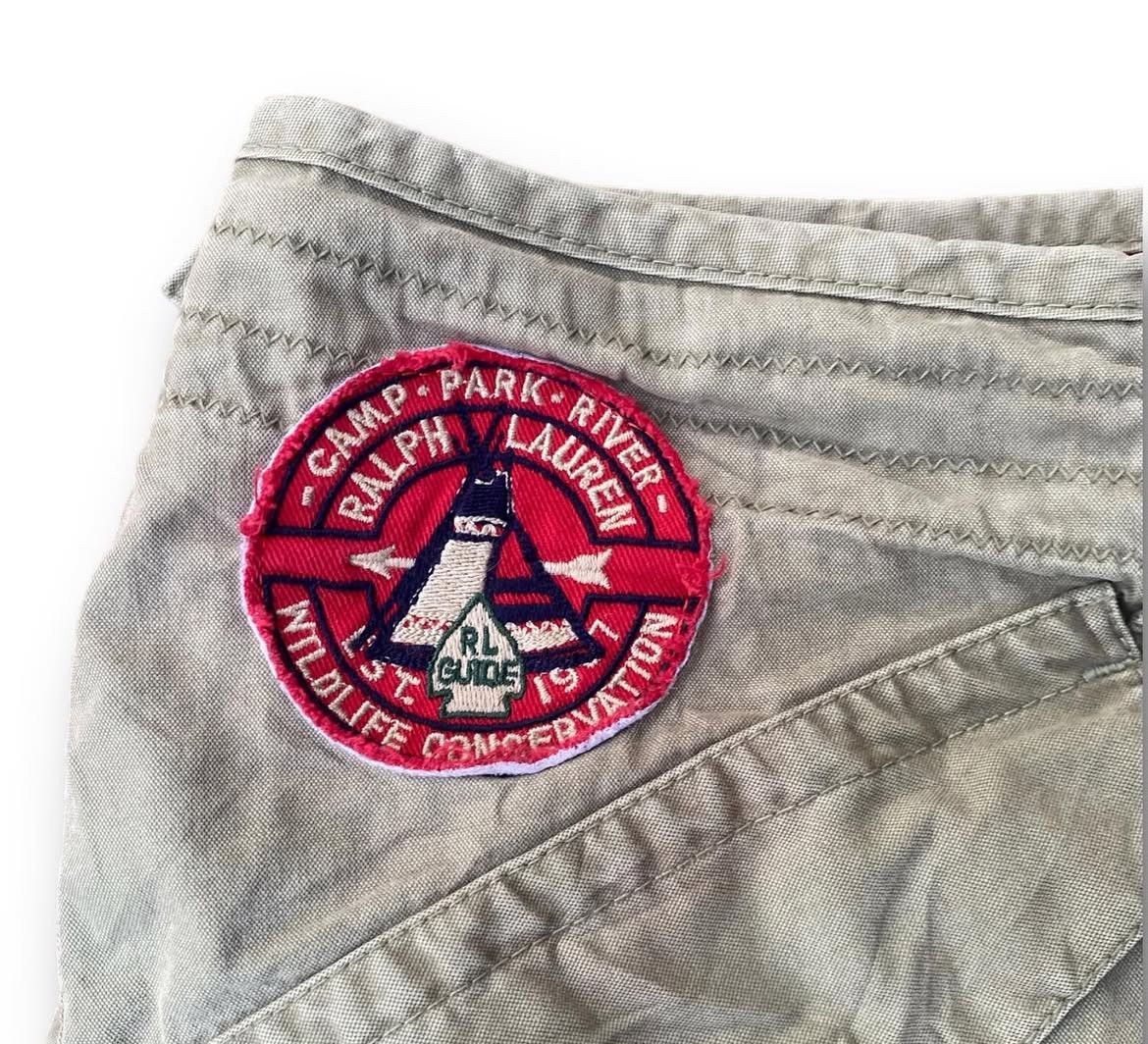 Polo Ralph Lauren 2000s Polo Ralph Lauren Splatter Camp Cargo Short Pants Size US 32 / EU 48 - 5 Thumbnail