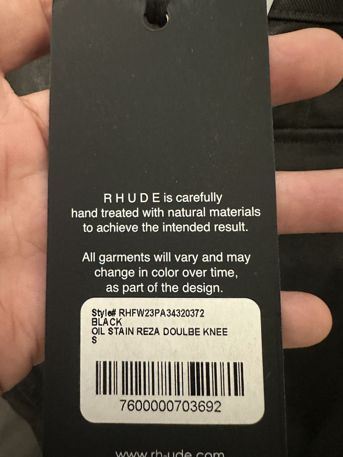 Rhude Rhude Reza Double Knee Size US 30 / EU 46 - 10 Thumbnail