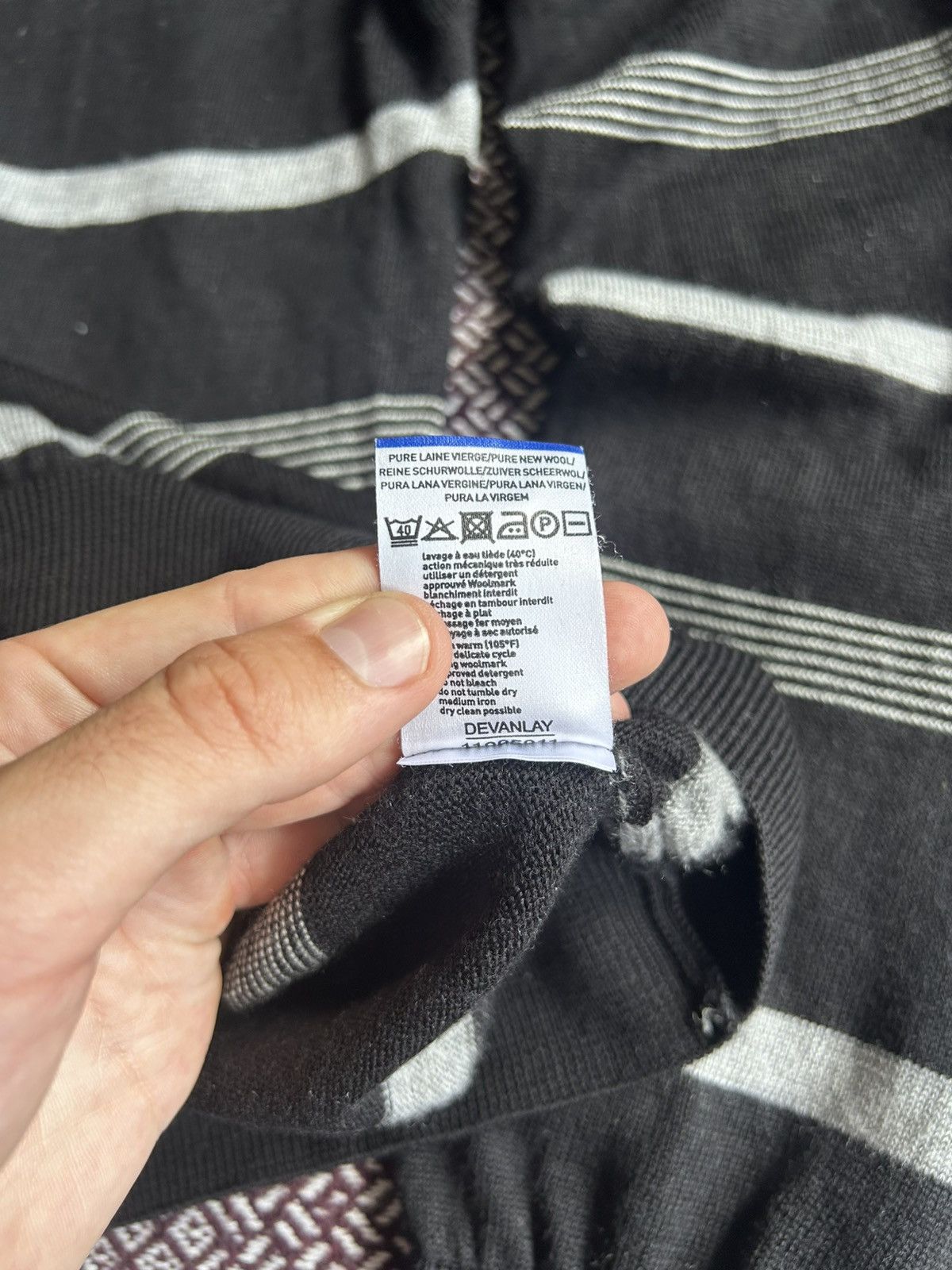 Vintage Lacoste Multicolour Sweater Striped Size 4 Streetwear Style Size US M / EU 48-50 / 2 - 9 Thumbnail