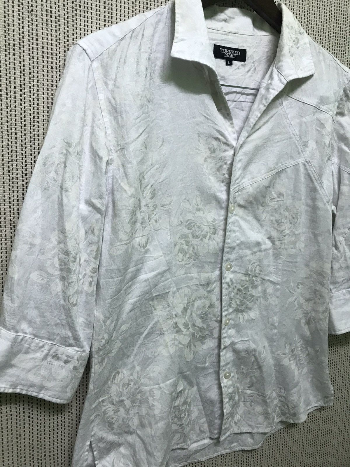 Tornado Mart made in japan‼️ARCHIVE tornado mart flower design very rare Size US L / EU 52-54 / 3 - 4 Thumbnail