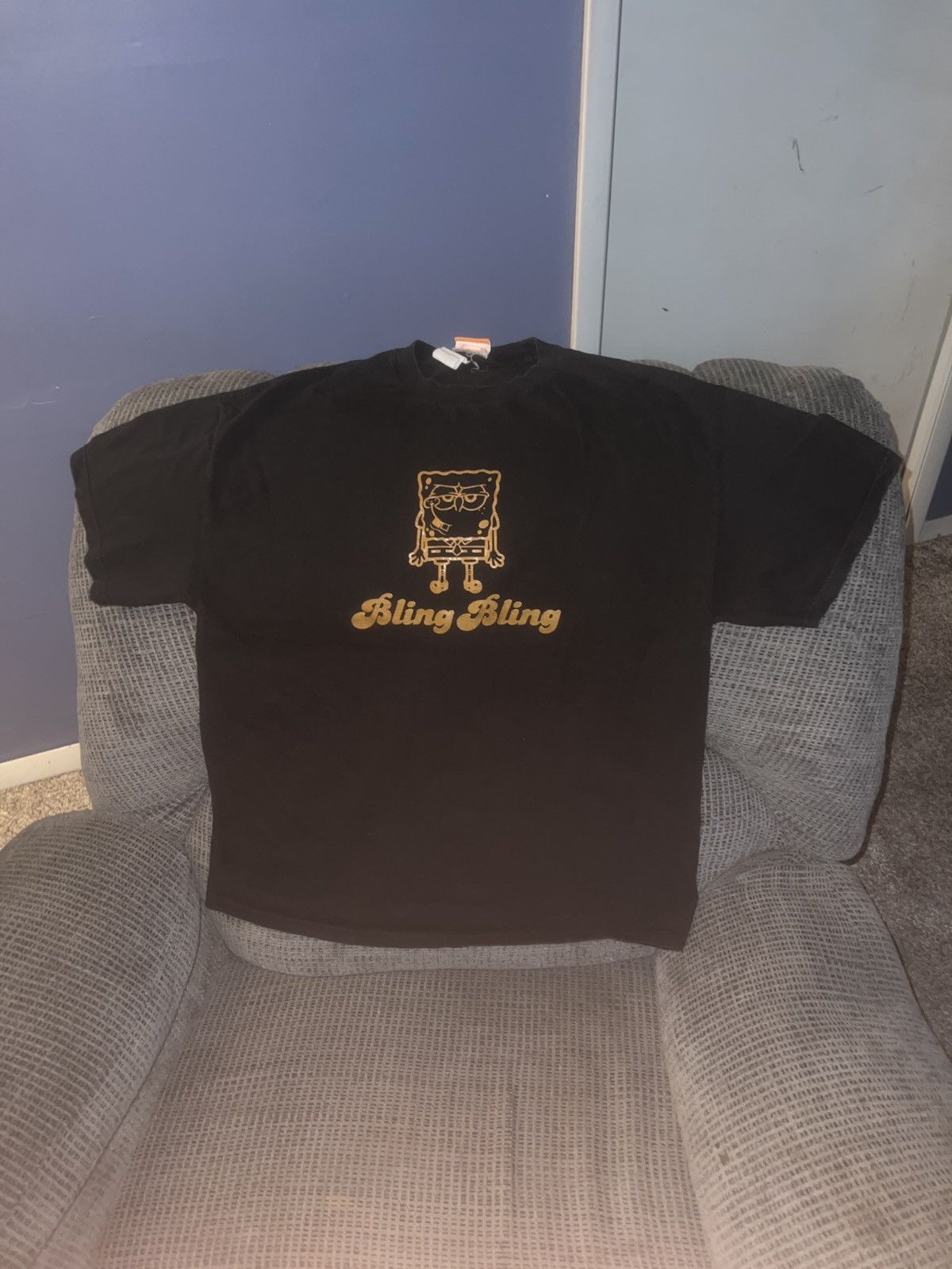 Nickelodeon Nickelodeon SpongeBob SquarePants Bling Bling Tee Size US XL / EU 56 / 4 - 1 Thumbnail