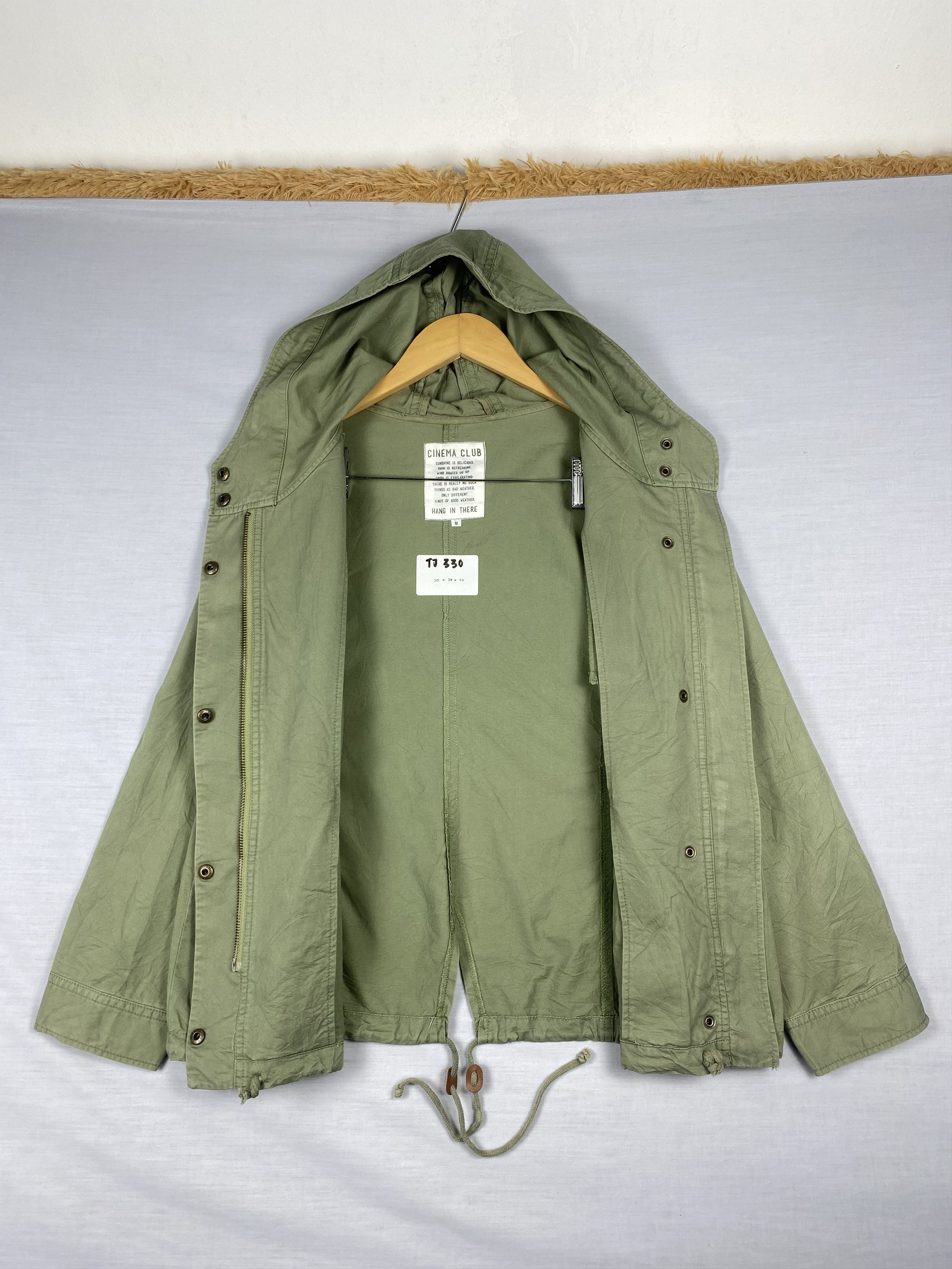 Japanese Brand Vintage Cinema Club Hoodie Zip Up Light Jacket Size US M / EU 48-50 / 2 - 3 Thumbnail