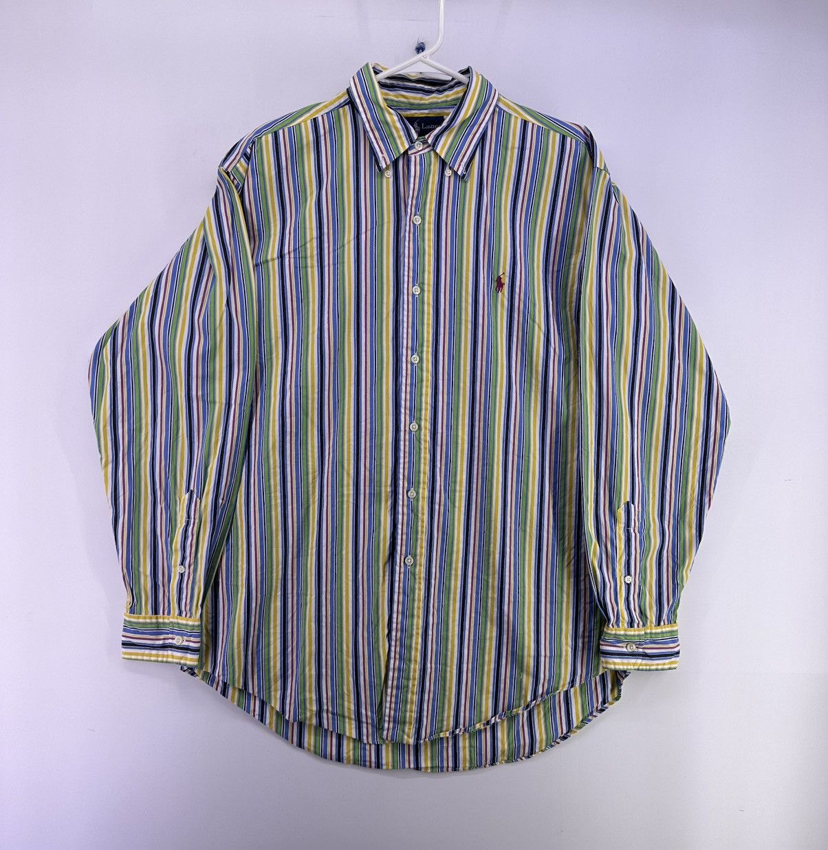 Ralph Lauren Ralph Lauren Men Long Sleeve Classic Fit purple logo Size L Size US L / EU 52-54 / 3 - 1 Thumbnail
