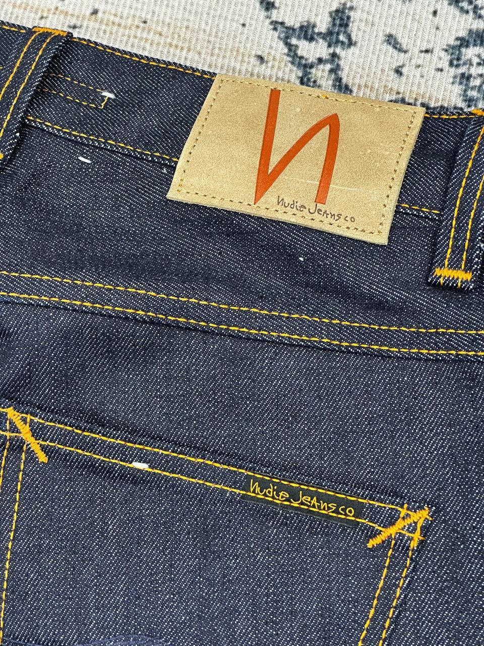 Nudie Jeans Nudie Jeans Dude Dan Dry Denim Jeans Made In Italy Size US 30 / EU 46 - 19 Thumbnail