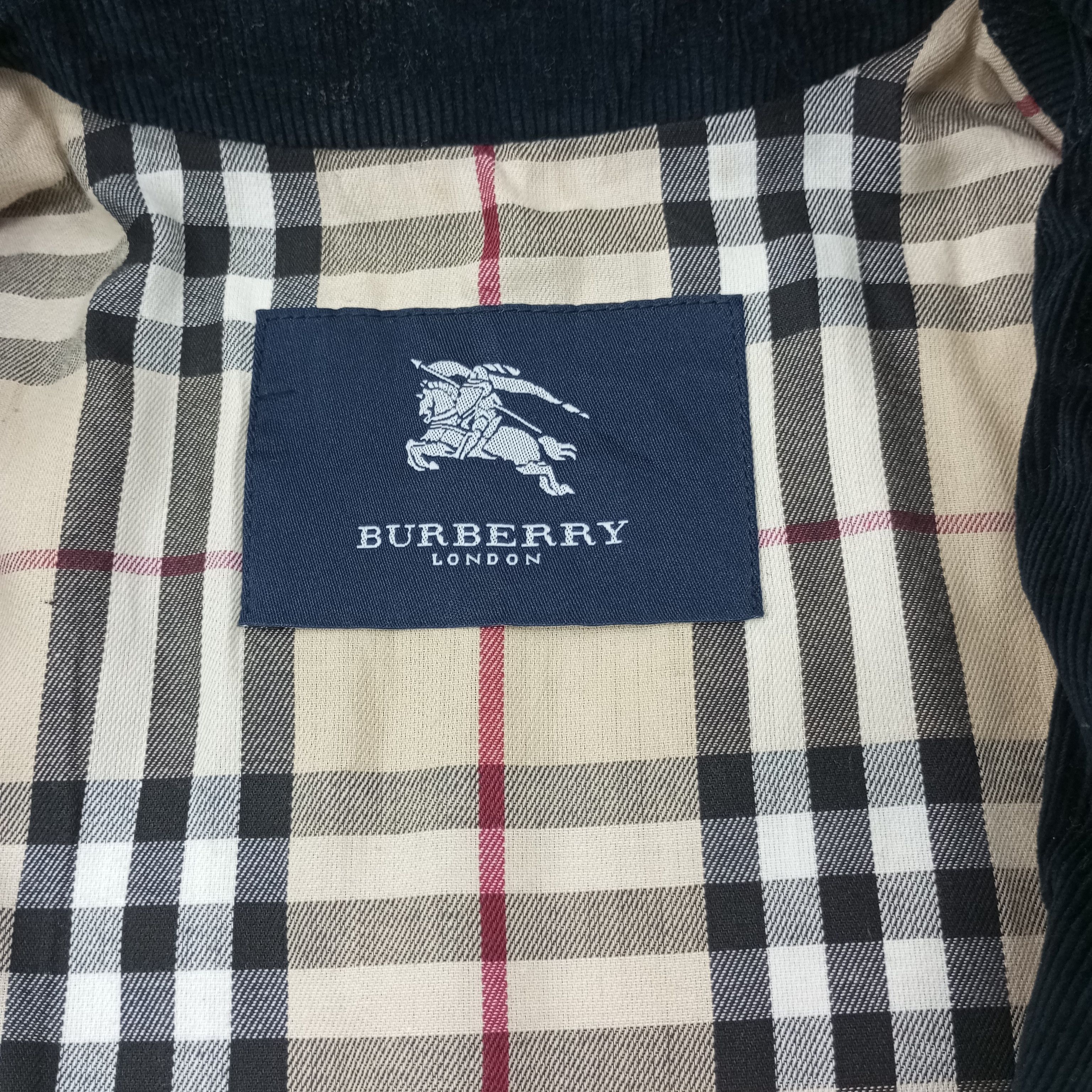 Burberry Burberry London Fashion Brand Custom Velvet Jacket c241n1 Size US S / EU 44-46 / 1 - 8 Thumbnail