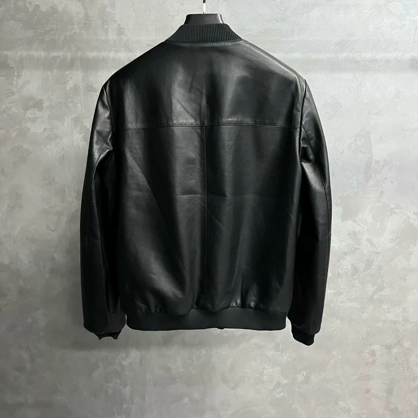 Prada prada nappa leather bomber jacket black Size US L / EU 52-54 / 3 - 2 Thumbnail
