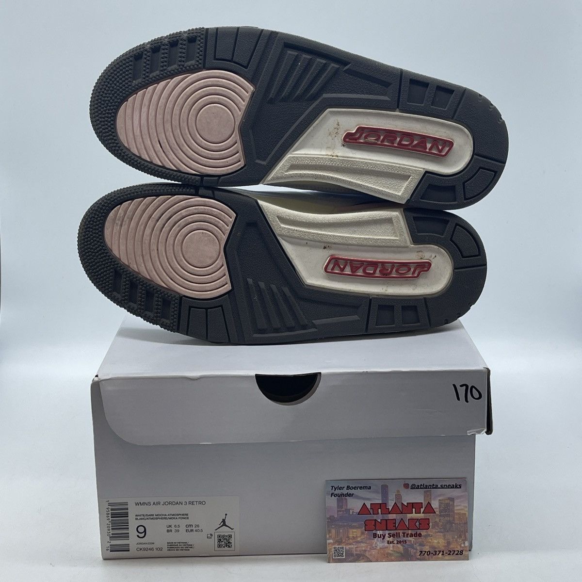 Jordan Brand Air Jordan 3 Neapolitan Size US 9 / IT 39 - 7 Thumbnail