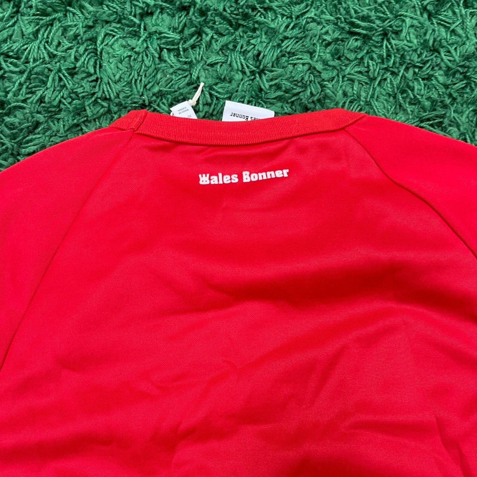 Adidas × Wales Bonner New FW24 adidas x Wales Bonner Nylon Crewneck Red Sweater Size XS / US 0-2 / IT 36-38 - 7 Thumbnail
