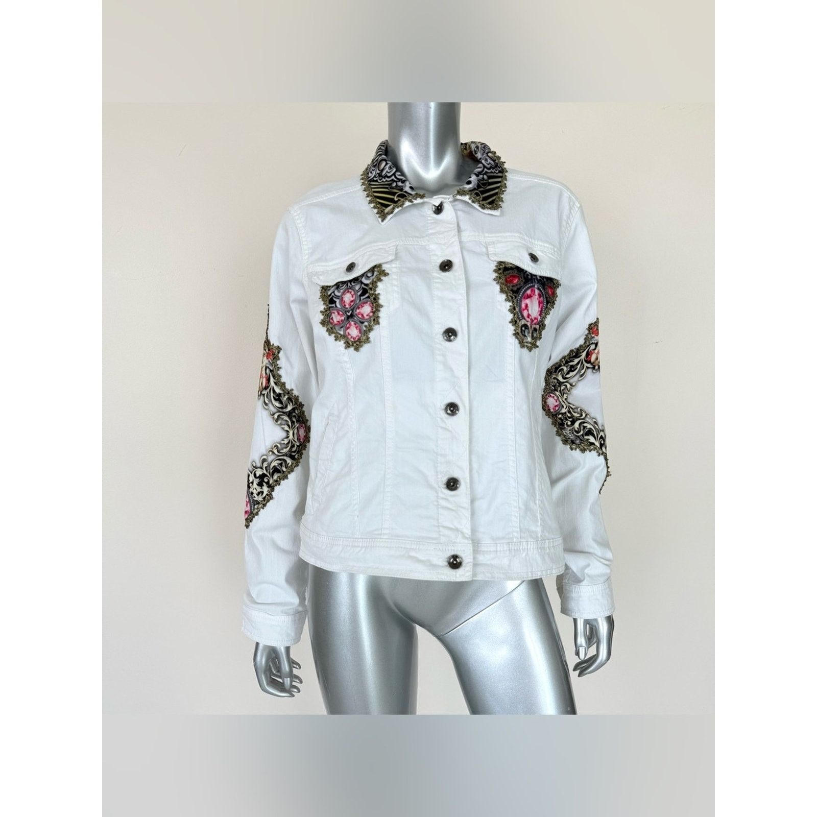 Sonoma SONOMA white jeans jacket size XL Size XL / US 12-14 / IT 48-50 - 2 Thumbnail