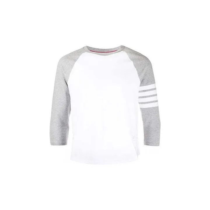 Thom Browne Thom Browne Three Stripe Short Sleeve T-Shirt -2507 Size US M / EU 48-50 / 2 - 8 Thumbnail