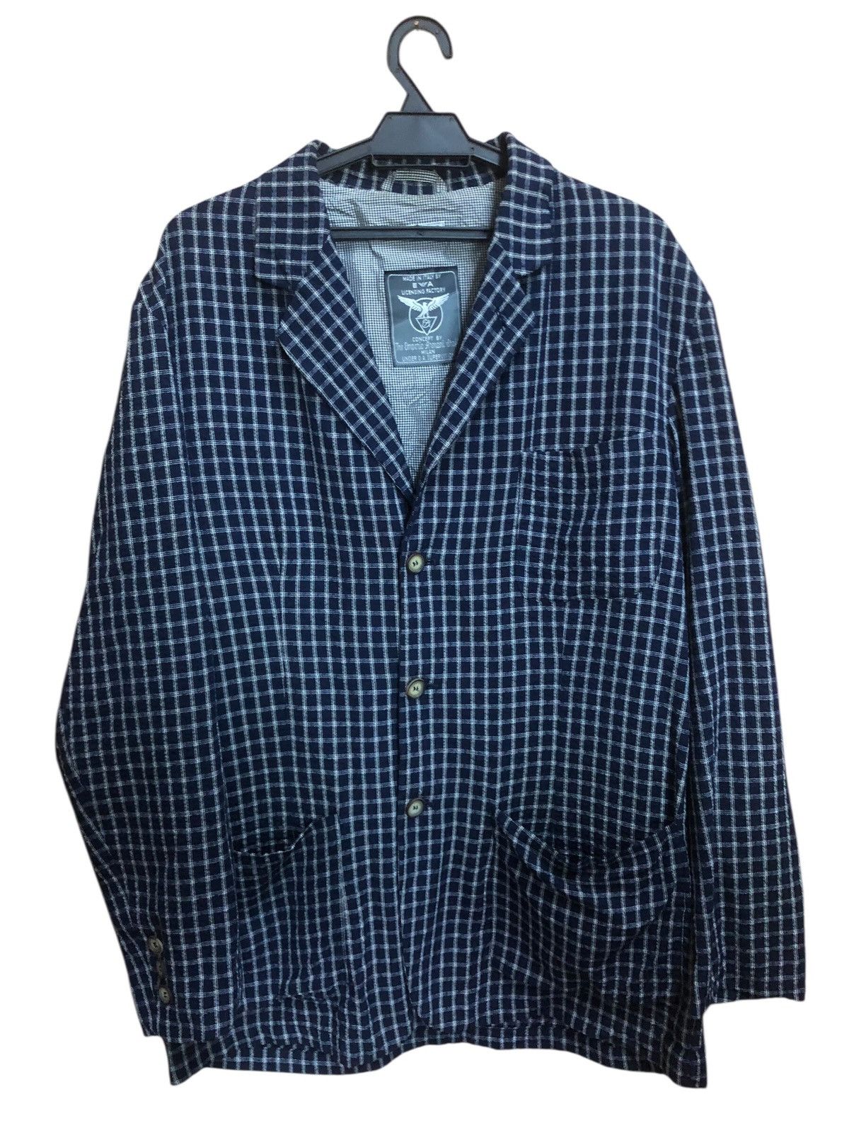 Emporio Armani EA concept by the Emporio Armani staff milan Check Jacket Size US M / EU 48-50 / 2 - 1 Thumbnail