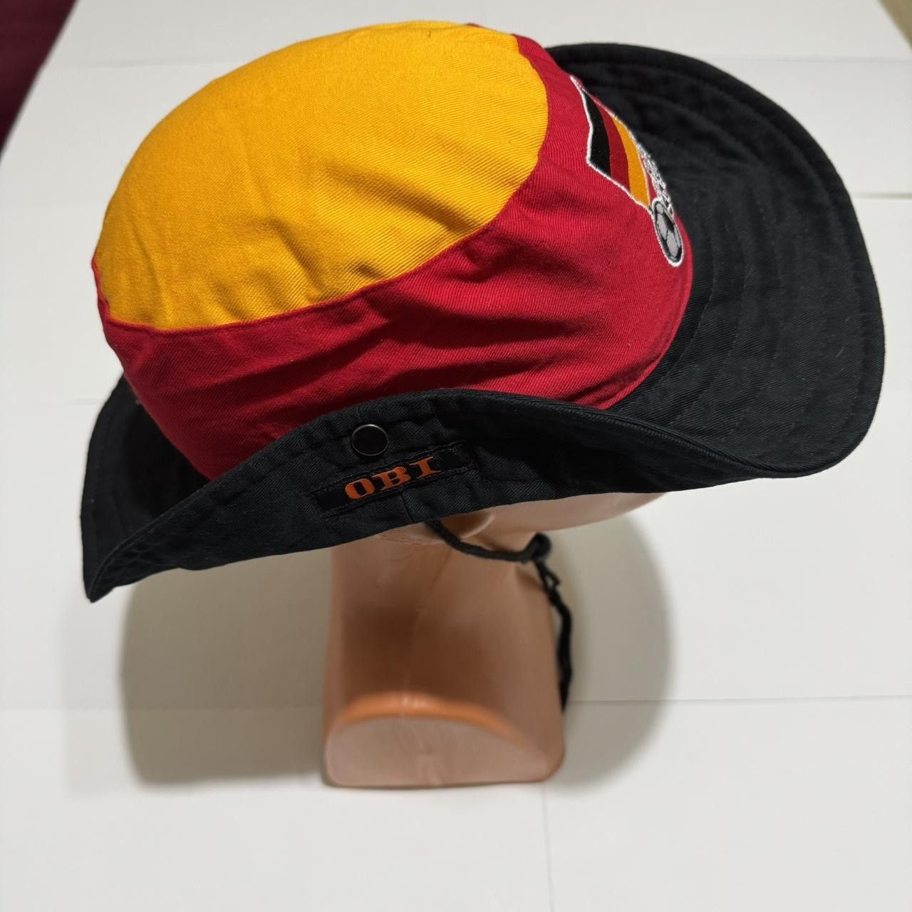 Vintage World Cup Football Soccer Germany Bucket Hat Deutschland Size ONE SIZE - 3 Thumbnail