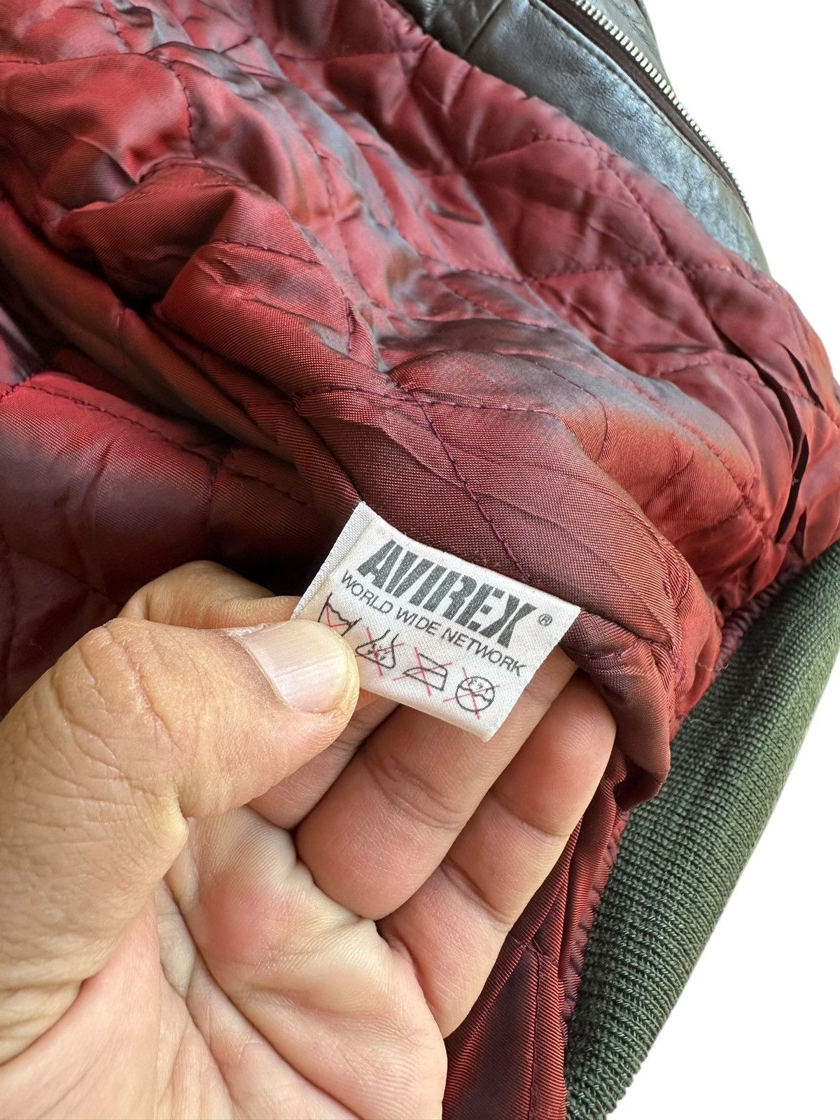 Avirex Vintage Varsity Avirex Leather Jacket Size US S / EU 44-46 / 1 - 15 Thumbnail