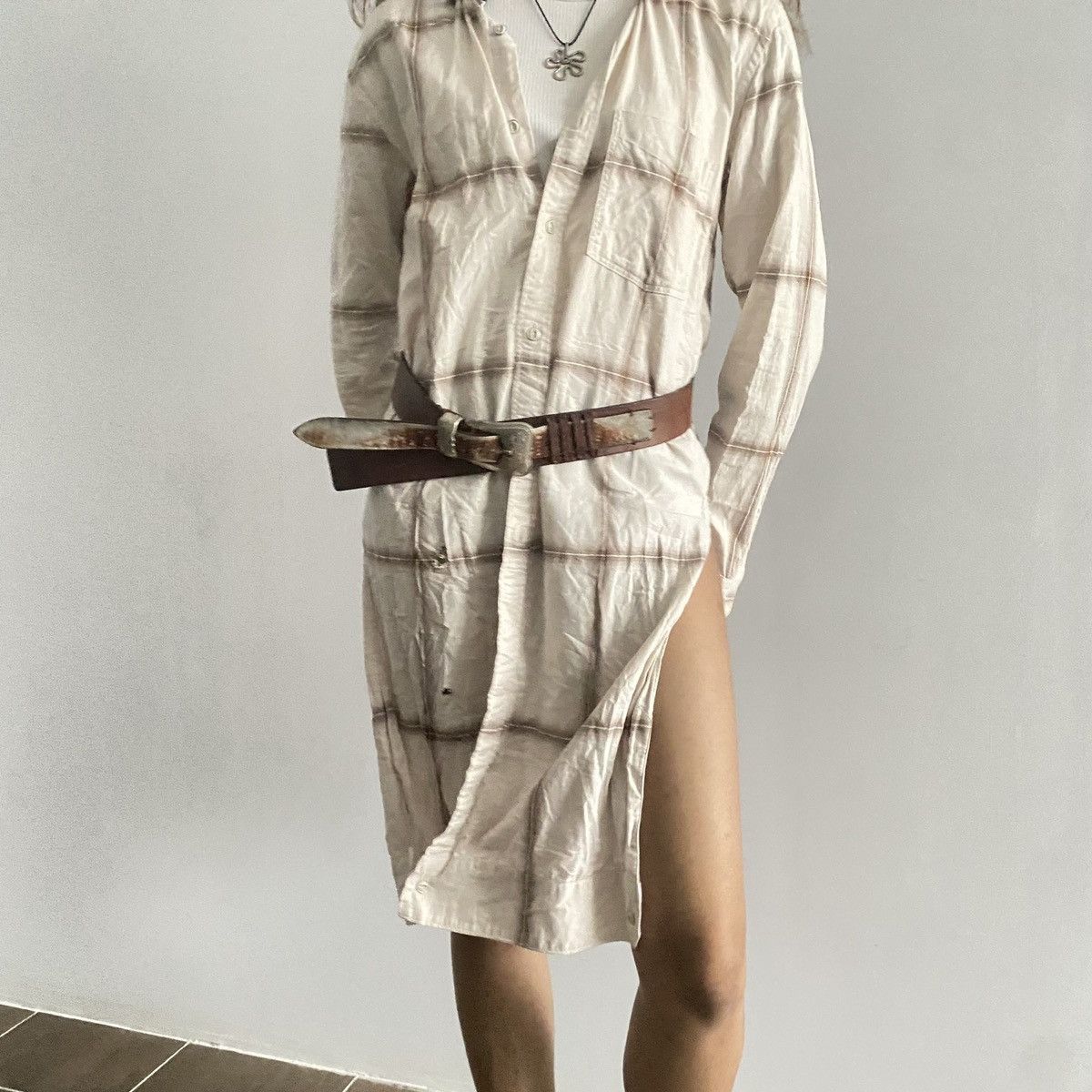 14th Addiction × Japanese Brand Yoshiyuki Konishi cowhide belt Size ONE SIZE - 5 Thumbnail