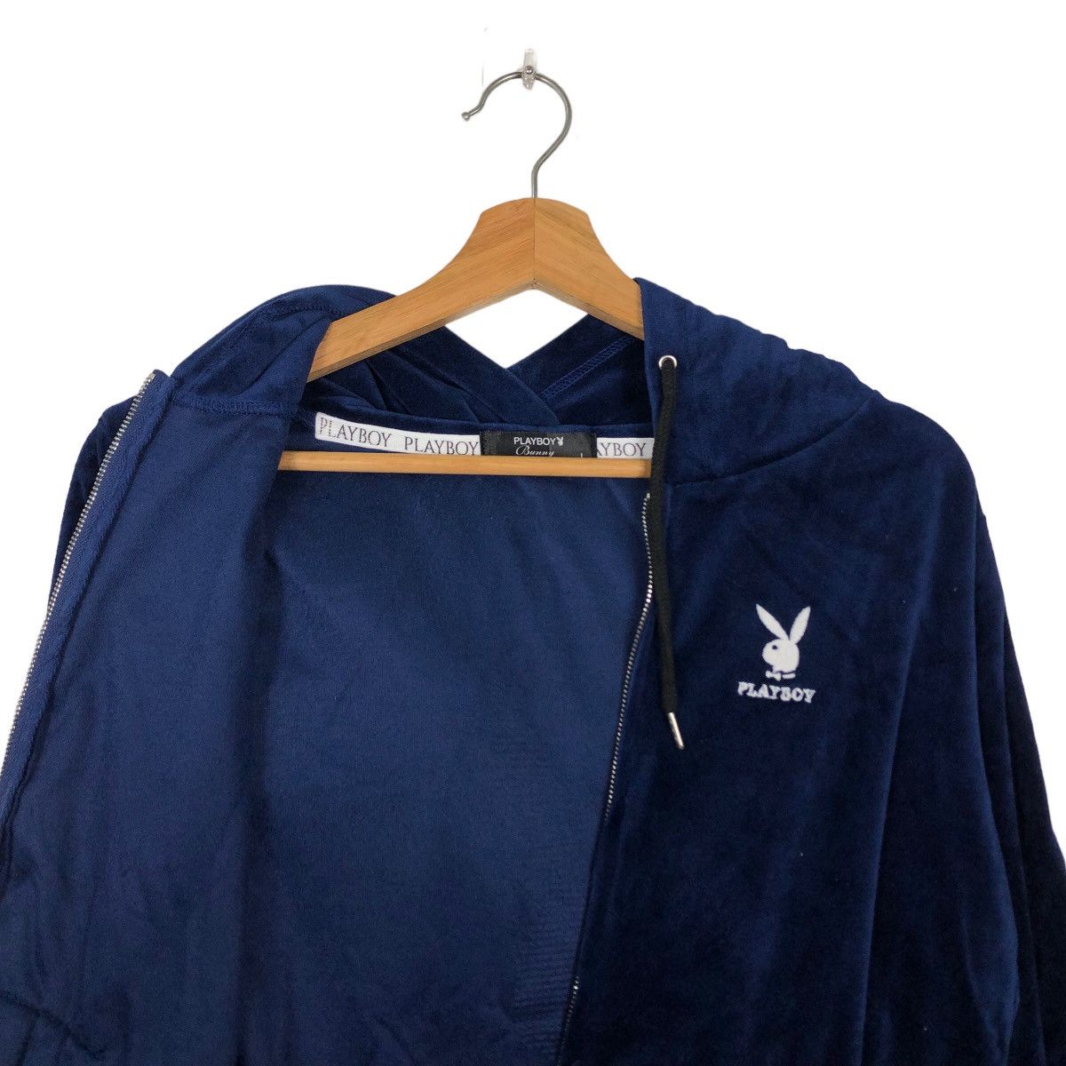 Japanese Brand 🔥90’s Vintage Playboy Hoodie Jacket Big Logo Size US L / EU 52-54 / 3 - 11 Thumbnail