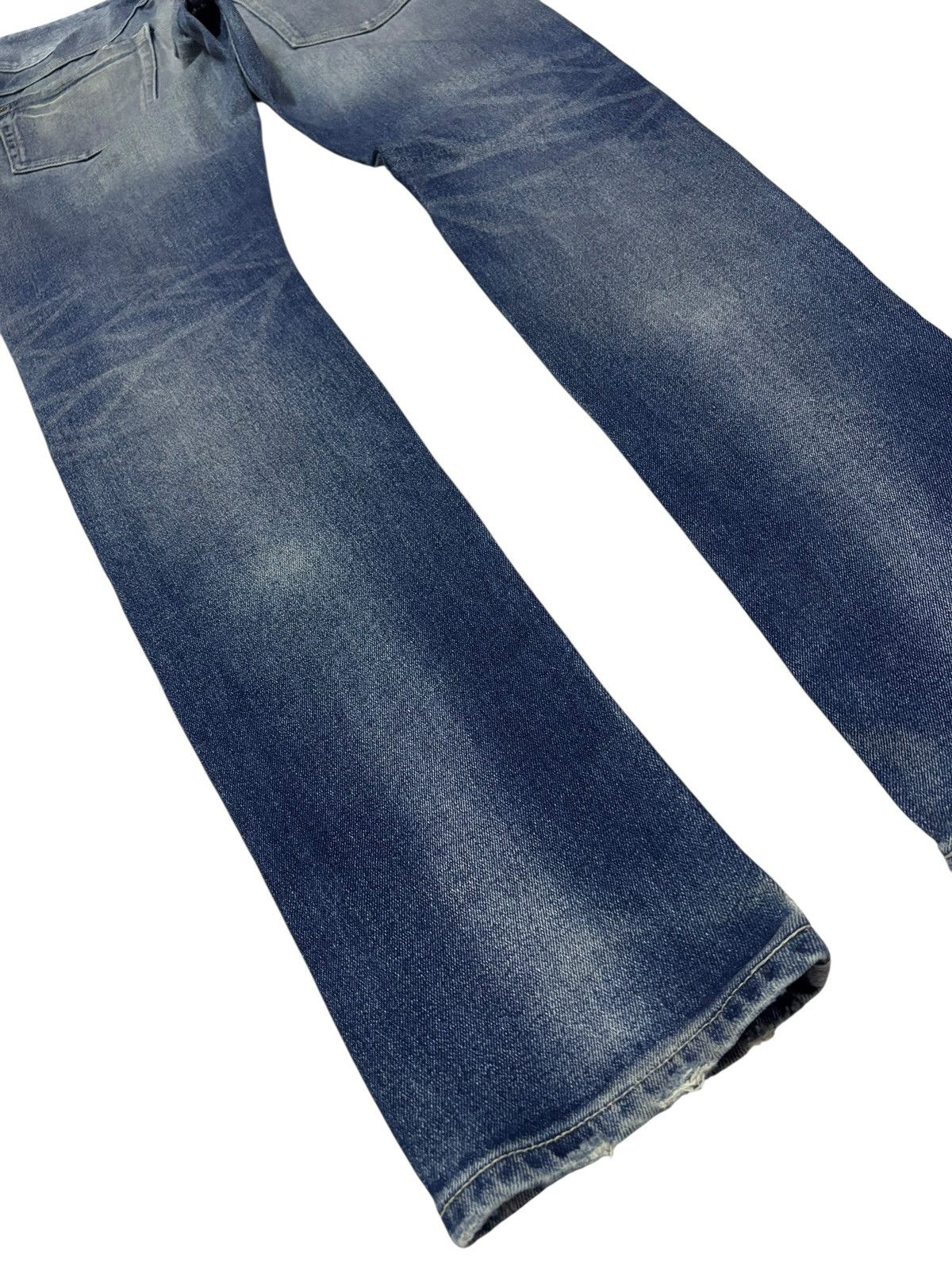Japanese Brand Vtg Look Japan Distressed Jeans Size US 32 / EU 48 - 7 Thumbnail