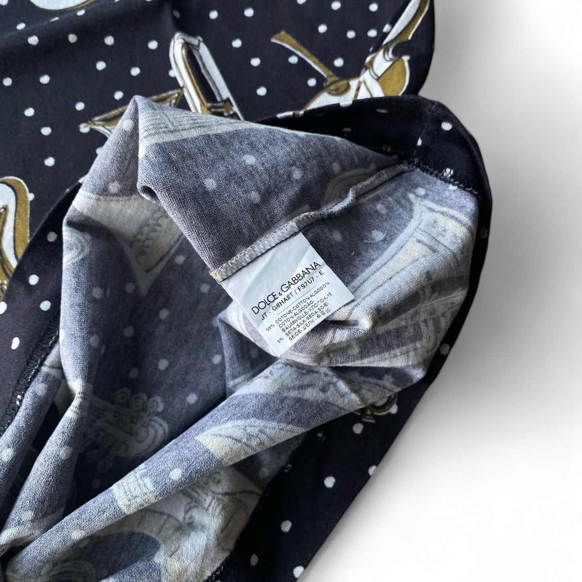 Dolce & Gabbana dolce & gabbana musical instrument print shirt Size US M / EU 48-50 / 2 - 6 Thumbnail