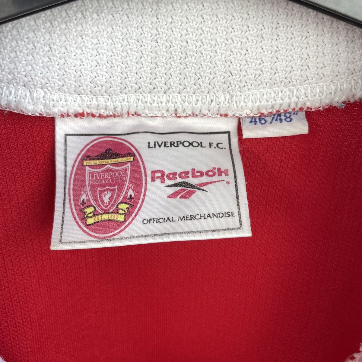 Reebok Vintage Liverpool 1996/1998 Reebok Home Jersey Shirt 46/48 Size US XL / EU 56 / 4 - 11 Thumbnail