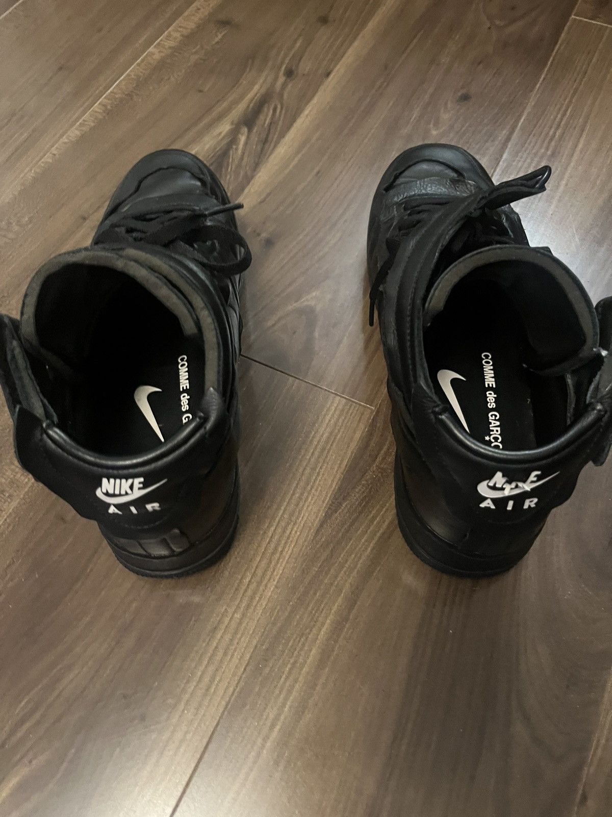 Comme des Garcons × Nike Comme des garcon nike air forces Size US 9 / EU 42 - 3 Thumbnail