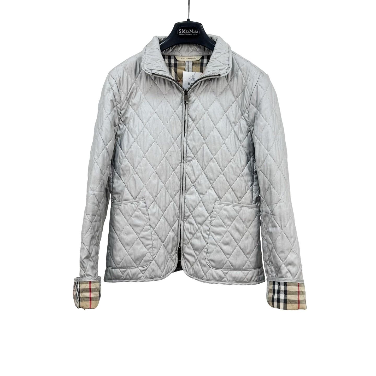 Burberry Burberry Quilted Nova Check Lining Jacket S Size S / US 4 / IT 40 - 1 Thumbnail