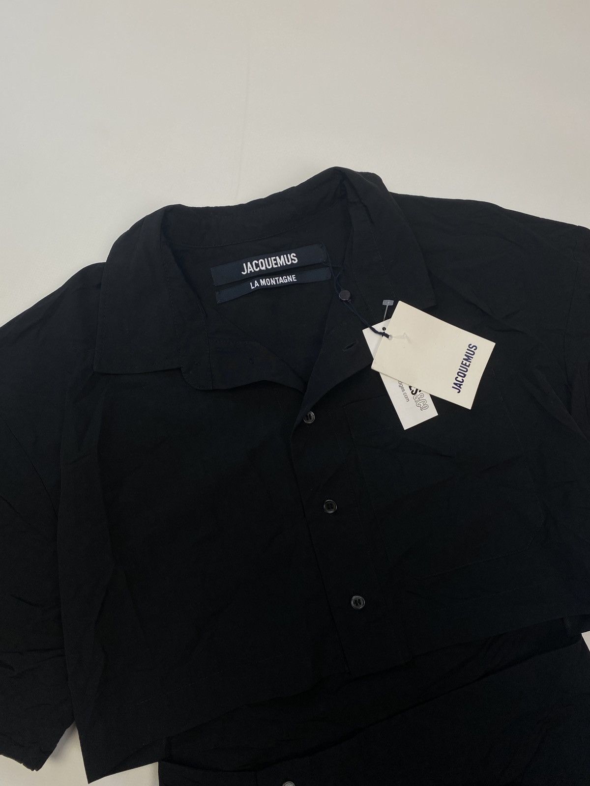 Jacquemus Jacquemus La Montagne Black Mini Dress Size M / US 6-8 / IT 42-44 - 2 Thumbnail