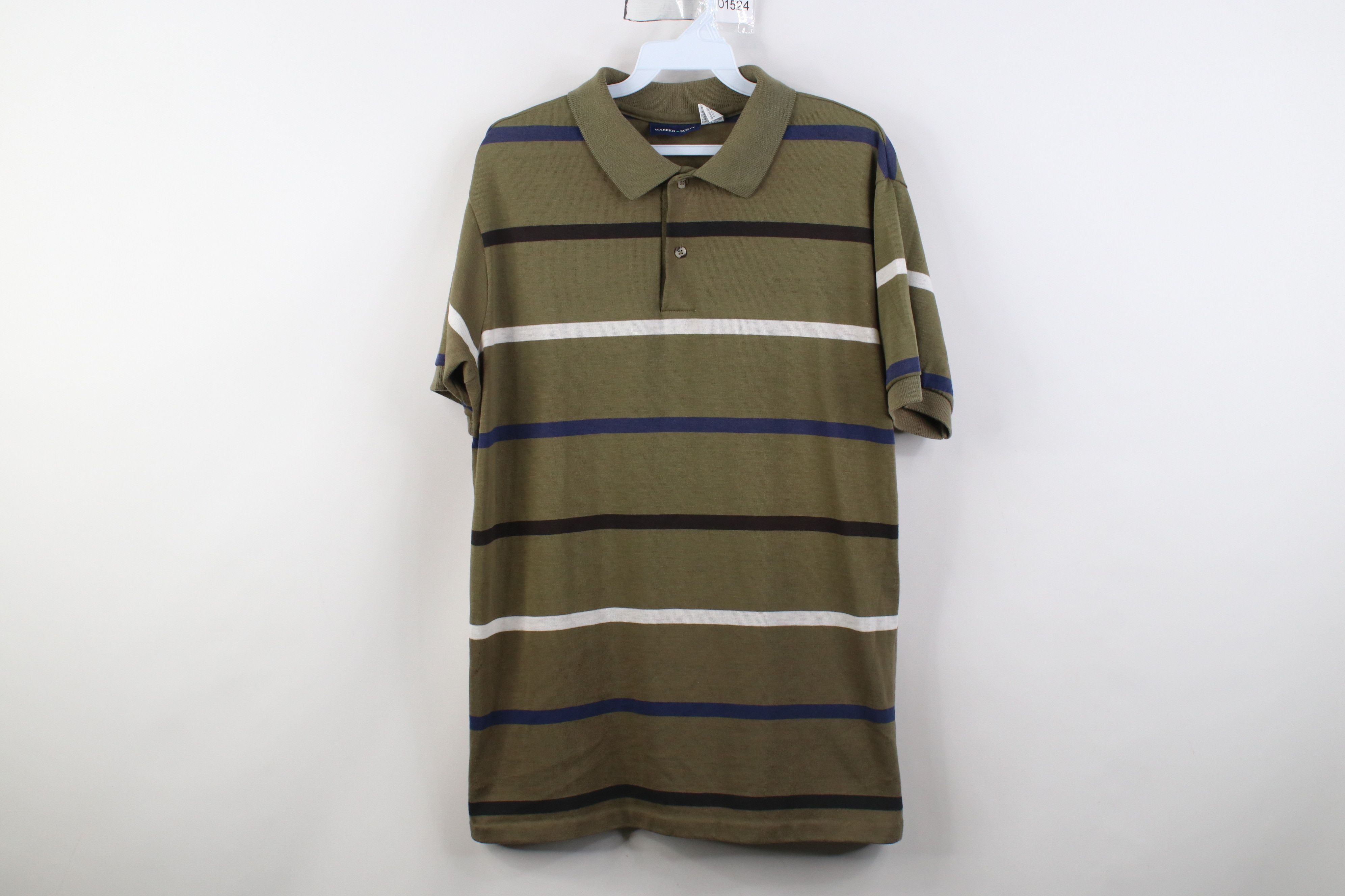 Vintage Vintage 90s Streetwear Knit Collared Golf Polo Shirt USA Size US XL / EU 56 / 4 - 1 Thumbnail