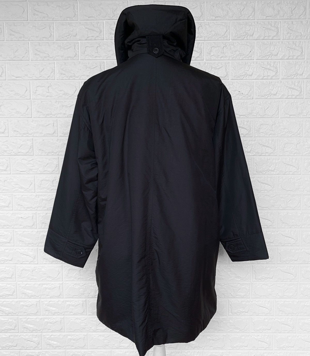 Issey Miyake Issey Miyake Windcoat Nylon Reversible Long Jacket Size US L / EU 52-54 / 3 - 12 Thumbnail